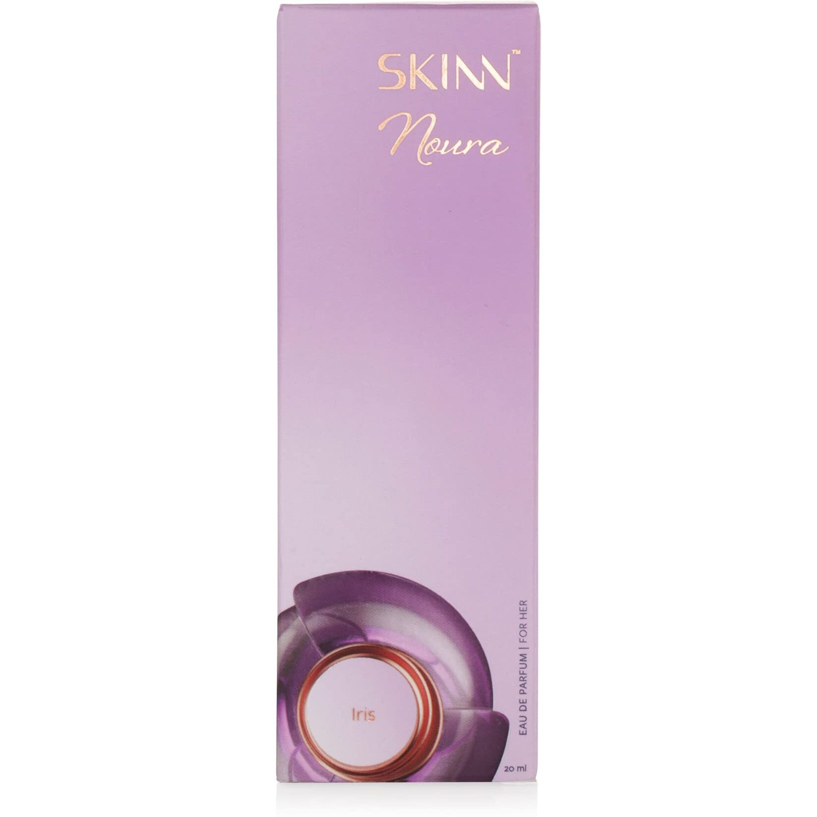 Skinn By Titan Noura Iris Perfume | Fragrance For Women| 20Ml Edp | Floral And Fruity Fragrance For Women |Long-Lasting Fragrance | Pocket Sized Perfume | Travel Friendly Perfumes For Her