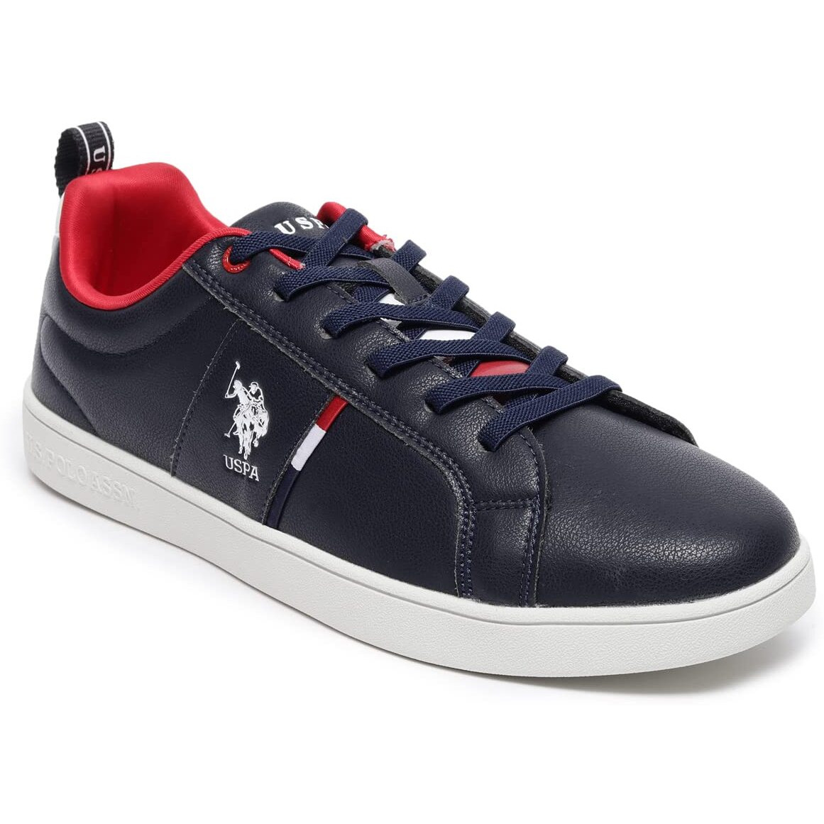 U.S. Polo Assn. Lester Men's Navy Sneakers-(Uk/8) (Us/9) (2Fd22555N01)