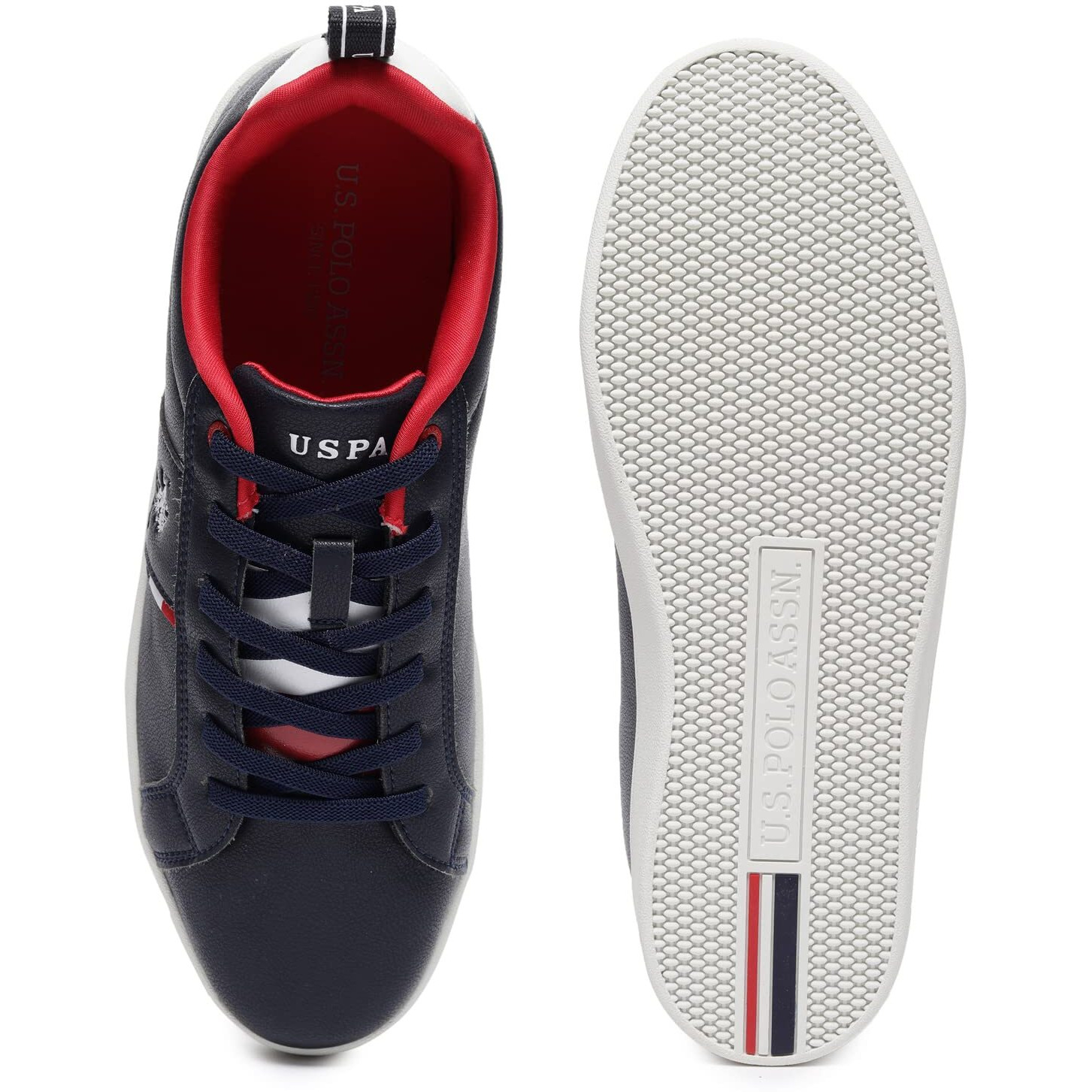 U.S. Polo Assn. Lester Men's Navy Sneakers-(Uk/8) (Us/9) (2Fd22555N01)