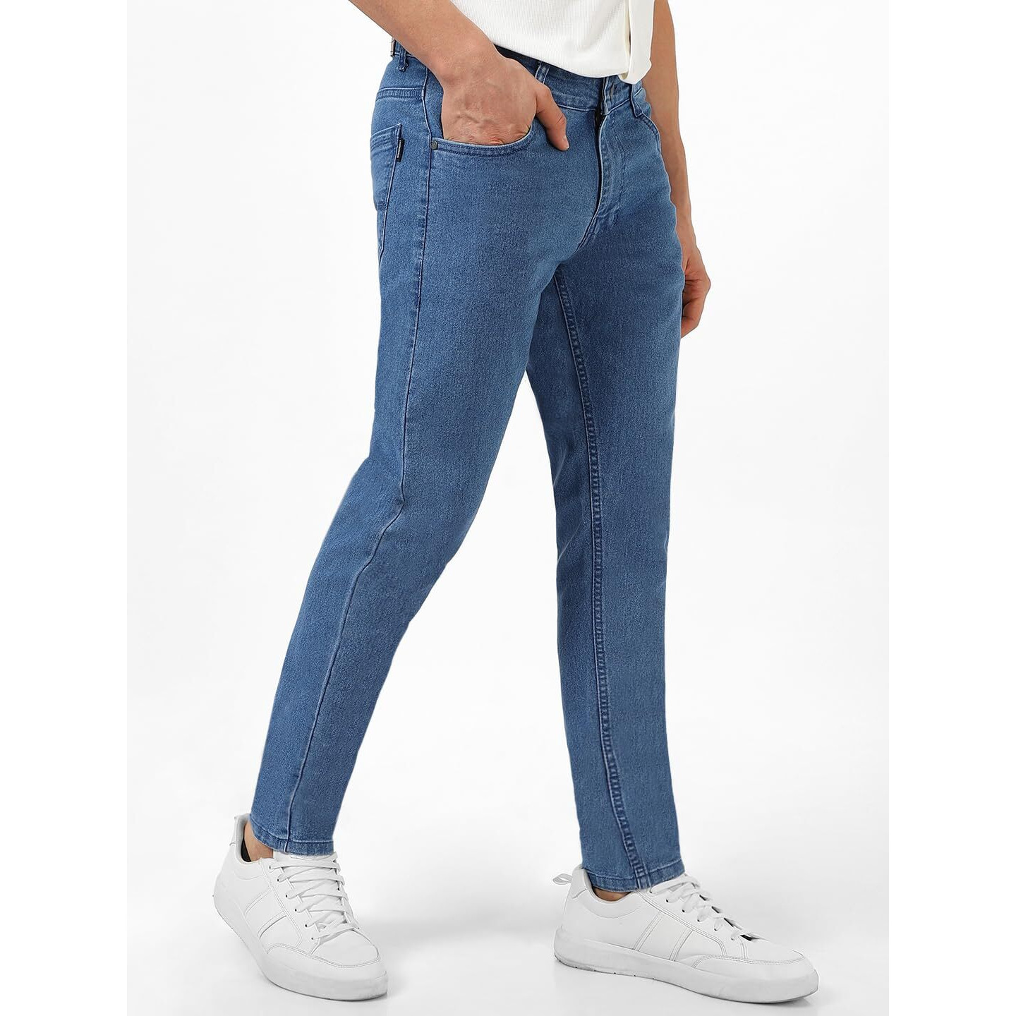 Urbano Fashion Men's Slim Fit Jeans (Epsjean-Lblu-30_Light Blue_30)