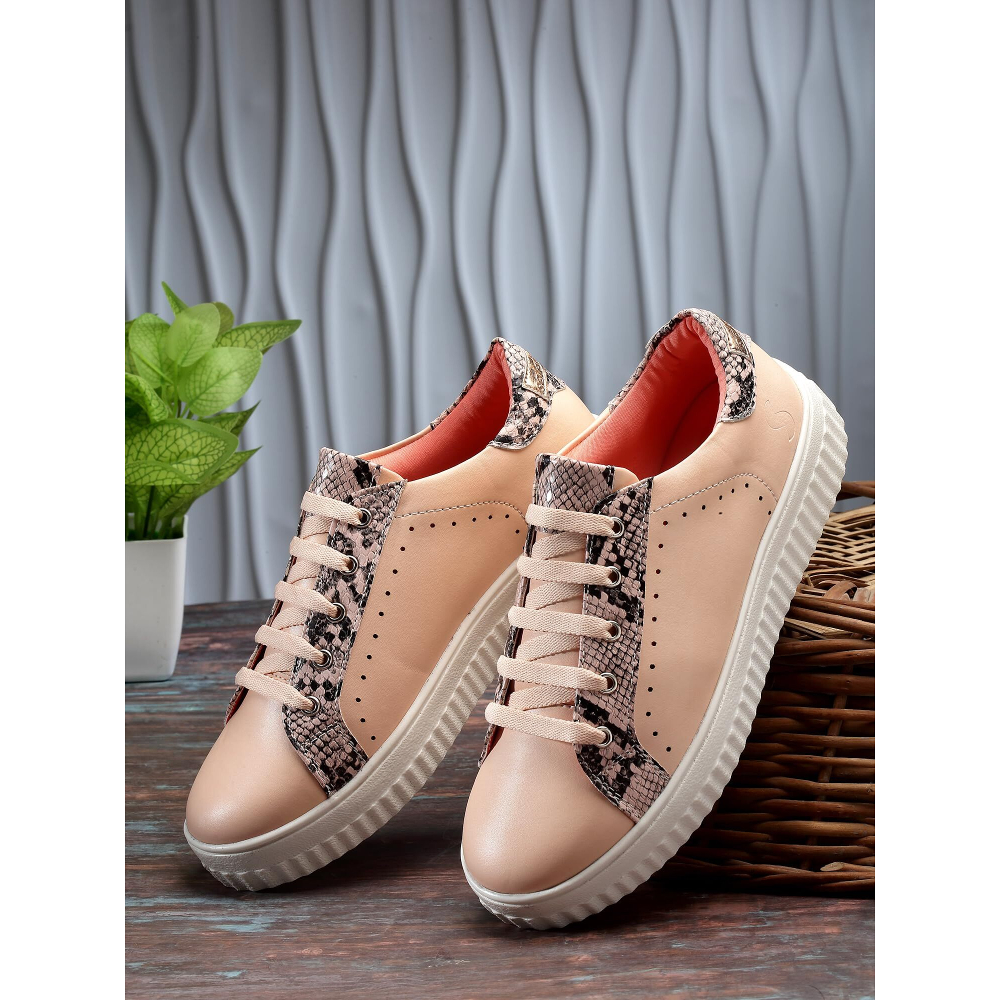 Solethreads Snape | Women Casual Sneakers Shoes | Soft Cushioned Insole | Slip-Resistance | Arch Support| Women Shoes | Pink | 6Uk
