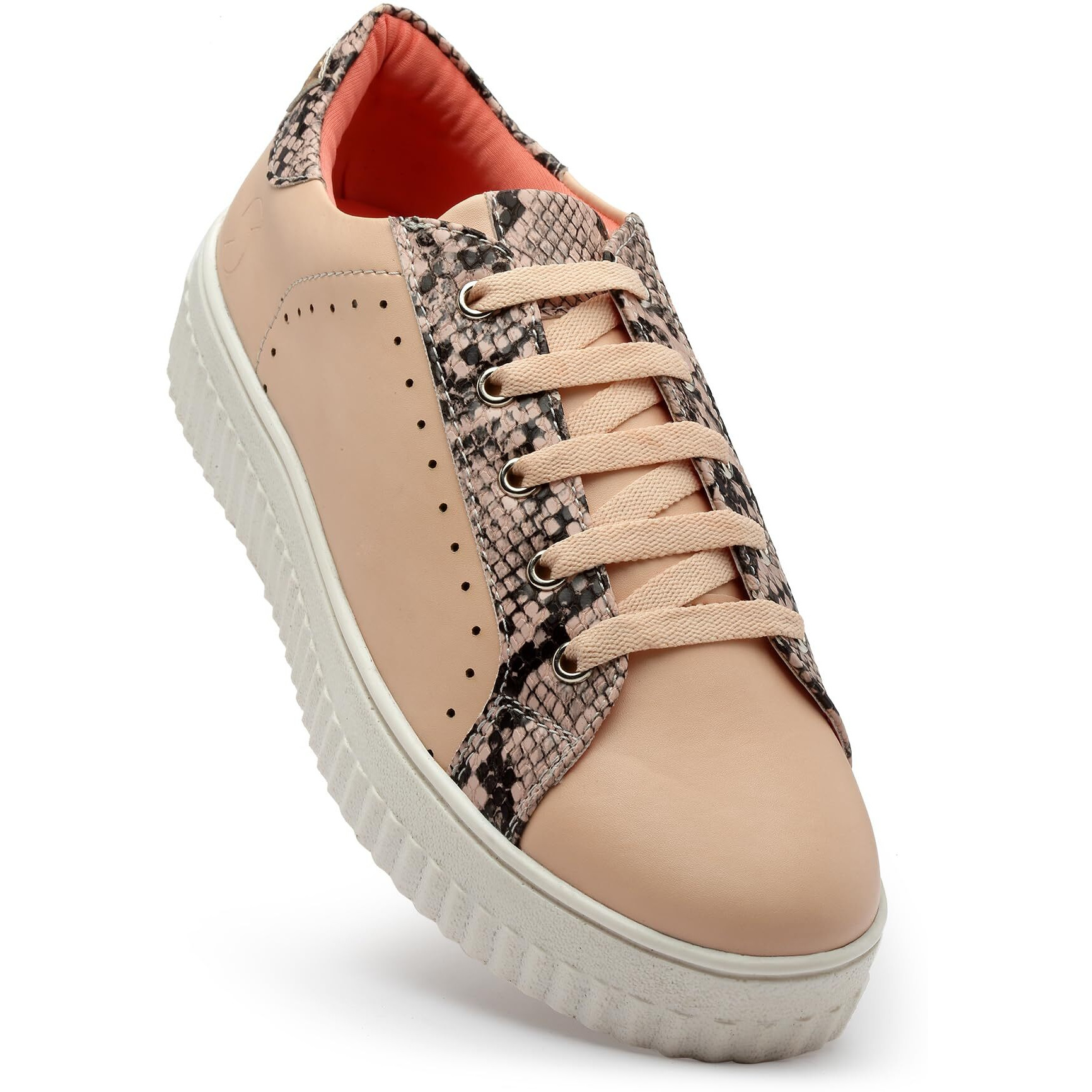 Solethreads Snape | Women Casual Sneakers Shoes | Soft Cushioned Insole | Slip-Resistance | Arch Support| Women Shoes | Pink | 7Uk