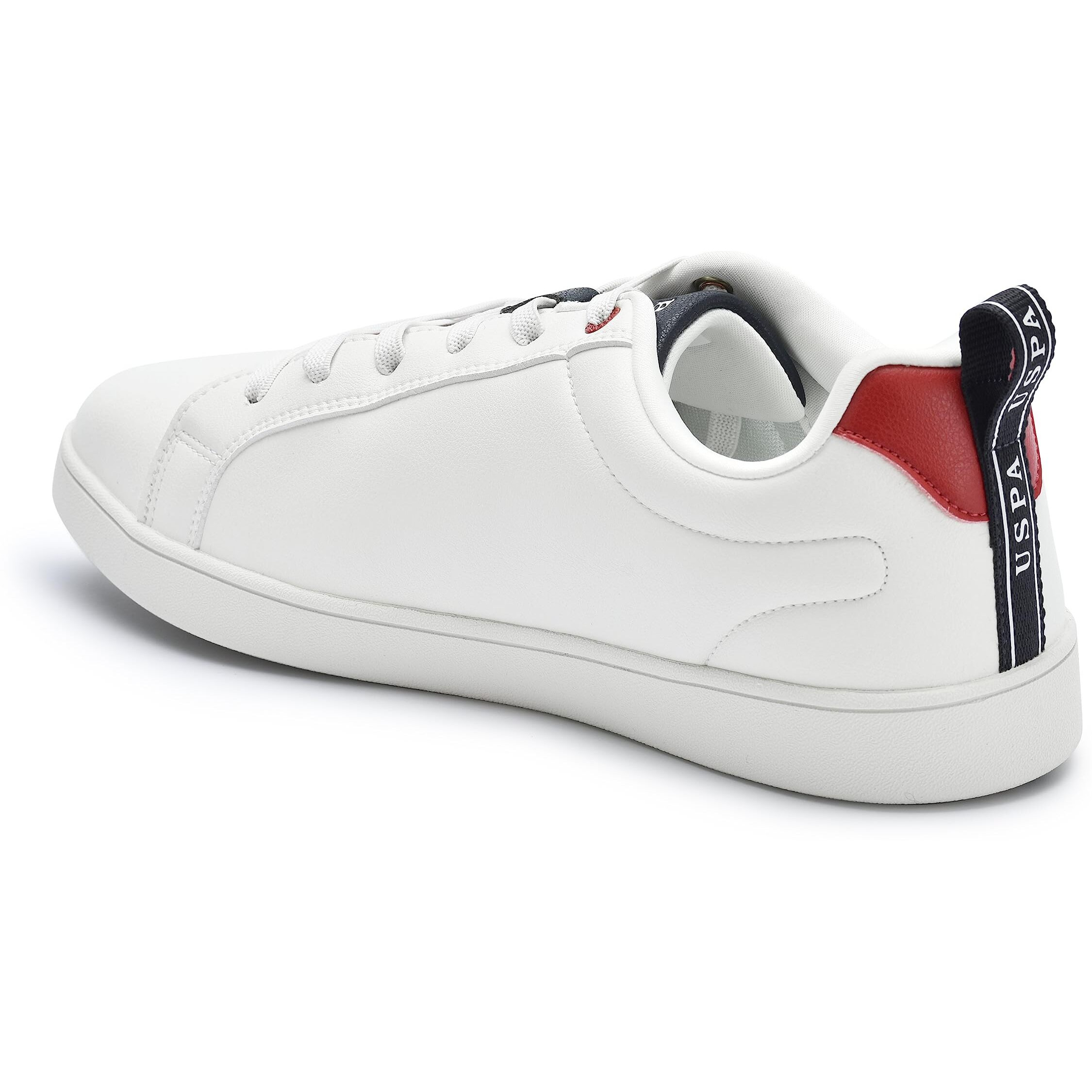 U.S. Polo Assn. Lester Men's Off White Sneakers-(Uk/8)(2Fd22556A01)