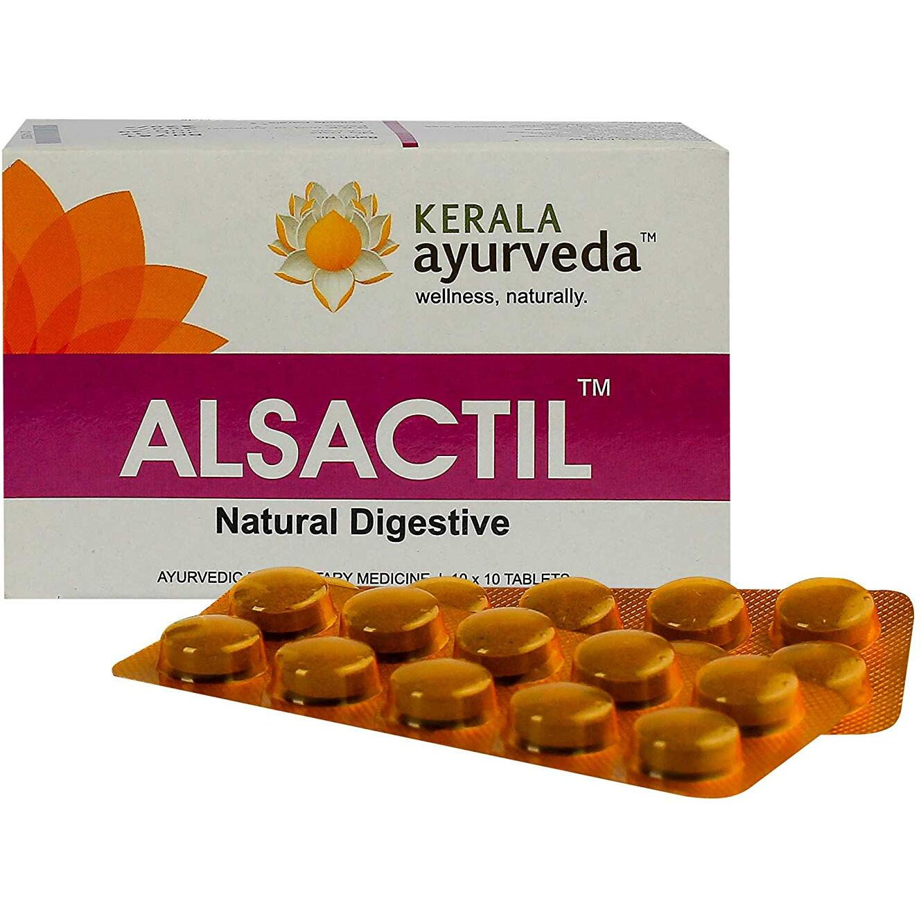 Kerala Ayurveda Alsactil Tablet - 100 Tablets