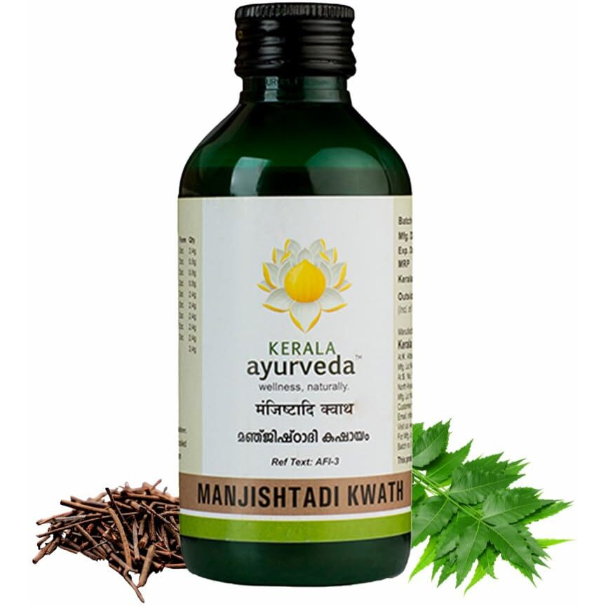 Kerala Ayurveda Manjishtadi Kwath 200 Ml