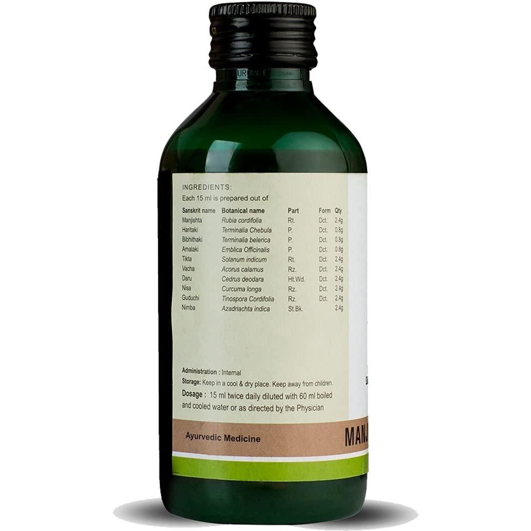 Kerala Ayurveda Manjishtadi Kwath 200 Ml