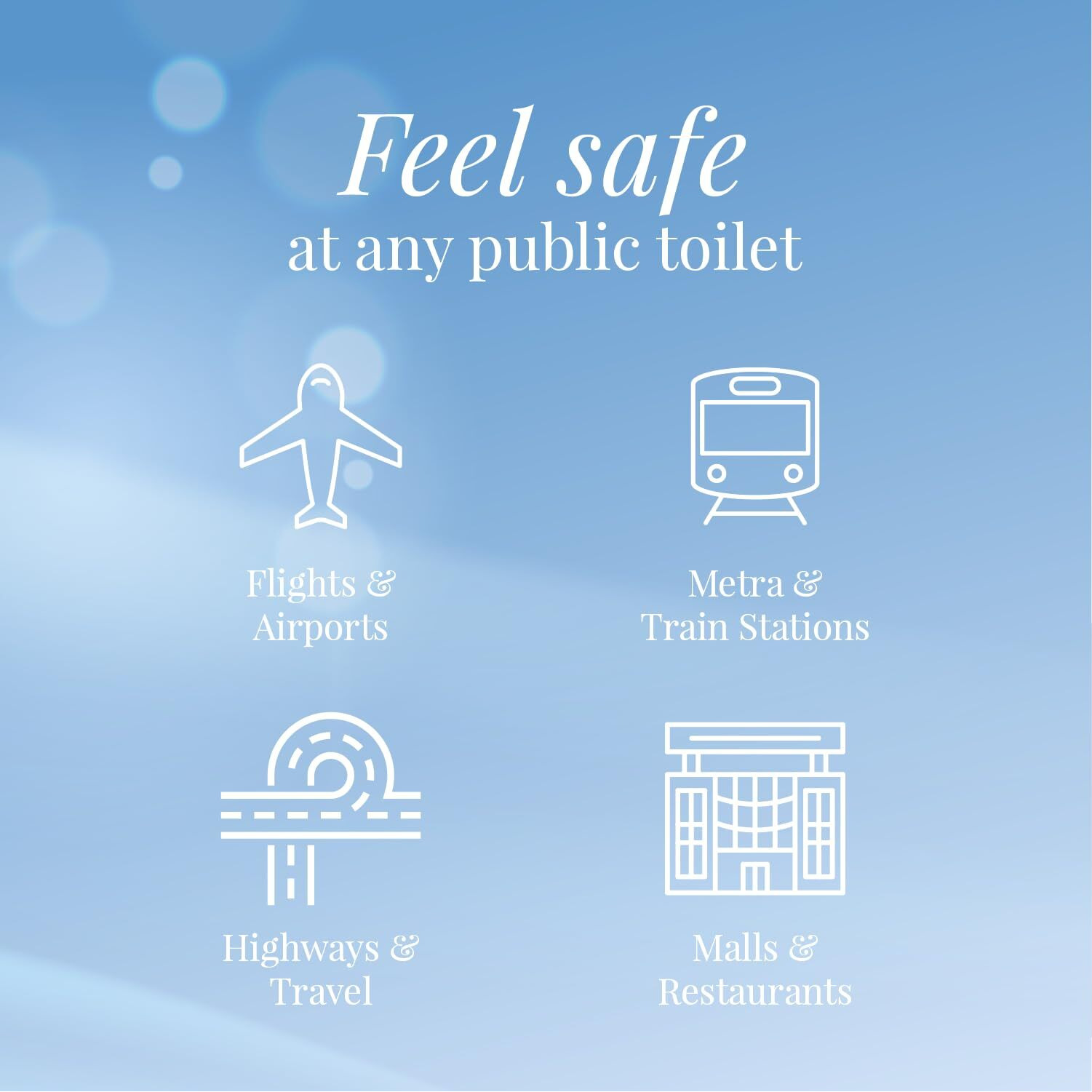 Origami Disposable Toilet Seat Covers - Pack Of 2 (10 Per Pack, Total 20 Sheets) | Hygienic Protection | No Direct Contact With Unsanitary Seats | Easy To Dispose & Eco-Friendly