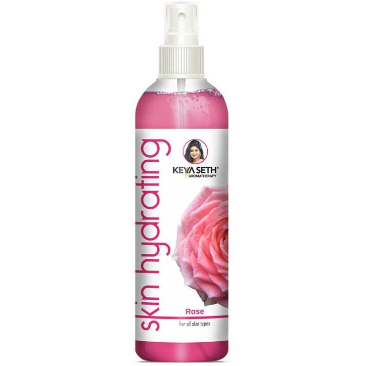 Keya Seth Aromatherapy Skin Hydrating Rose Toner Nourishing Anti-Ageing Oil Control, Rosy Glow Enriched With Pure Essential Oil Of Rose & Lavender For All Skin Type, 200Ml