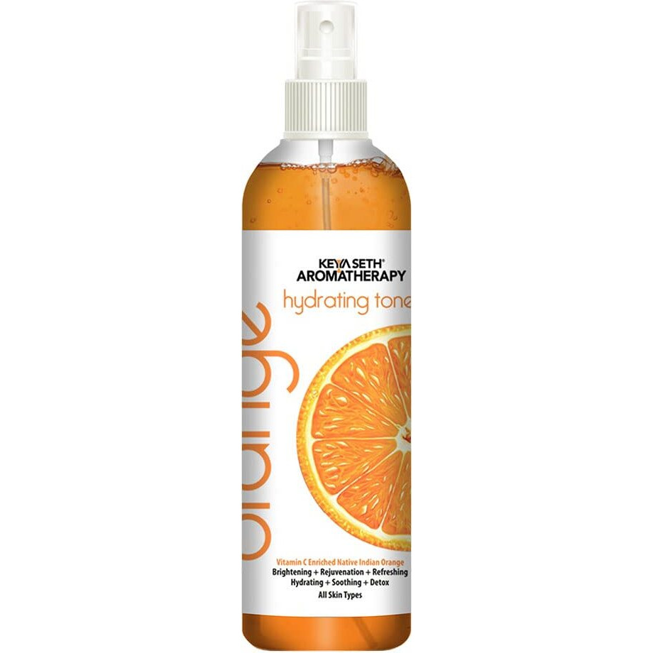 Keya Seth Aromatherapy Skin Hydrating Orange Toner -Nourishing, Brightening Oil Control, Natural Glow Enriched With Pure Essential Oil Of Orange For Dry Skin, 200Ml