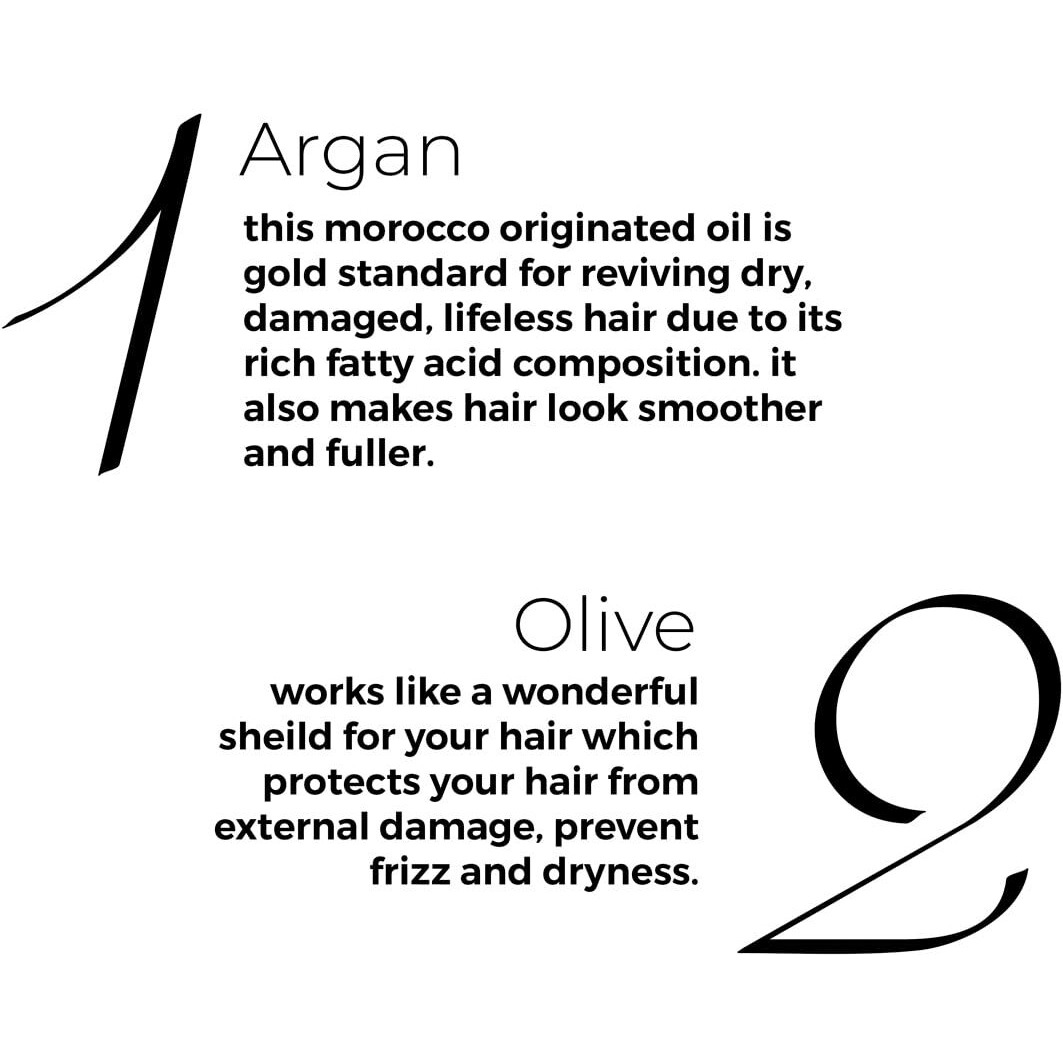 Brillare Argan Hair Oil, With The Goodness Of Olive Oil & Sunflower Oil, For Dry & Frizzy Hairs, 100% Natural Hair Oil, 100Ml