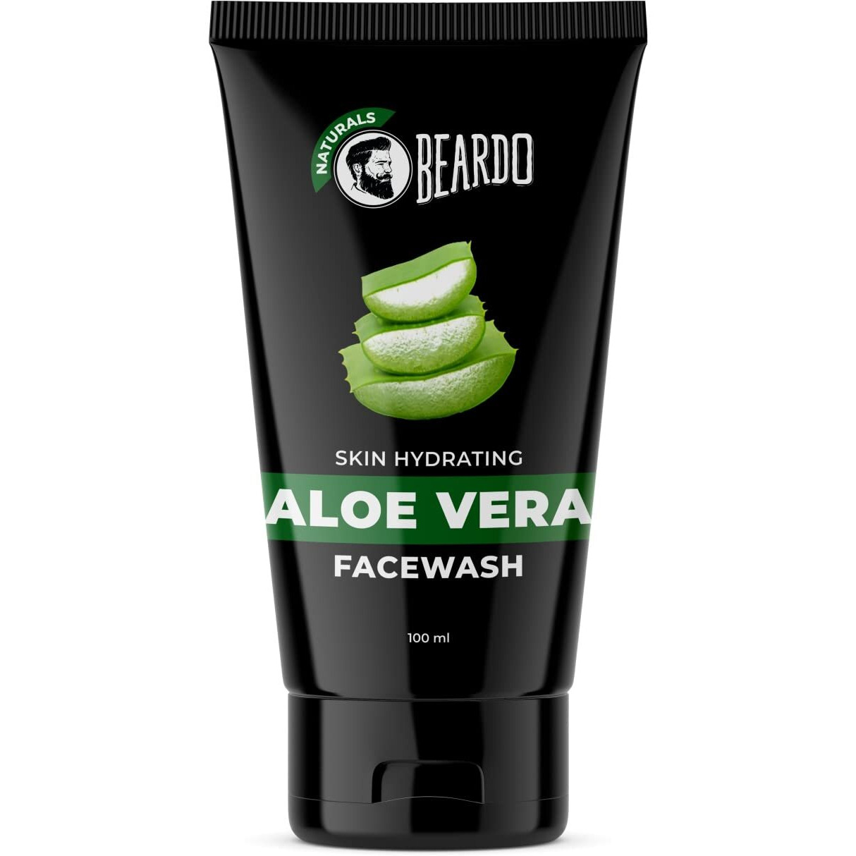 Beardo Aloevera Face Wash For Men, 100Ml | For Skin Hydration And Soft Skin | Removes Excess Oil | Cleans And Hydrates Skin | Soothes & Heals | For Dry Skin