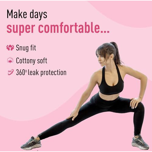 Sirona Disposable Period Panties For Women | S  M | 360 Sanitary Protection For Regular Flow | No Leakage, No Rashes, No Discomfort | Maternity Panties With High Absorbency | Pack Of 5