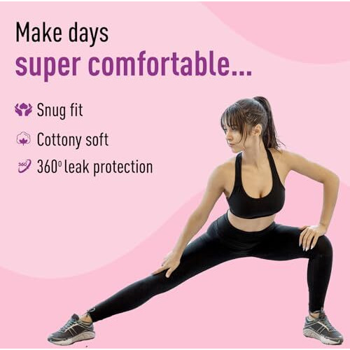 Sirona Disposable Period Panties For Women | L  Xl | 360 Sanitary Protection For Heavy Flow | No Leakage, No Rashes, No Discomfort | Maternity Panties With High Absorbency | Pack Of 5