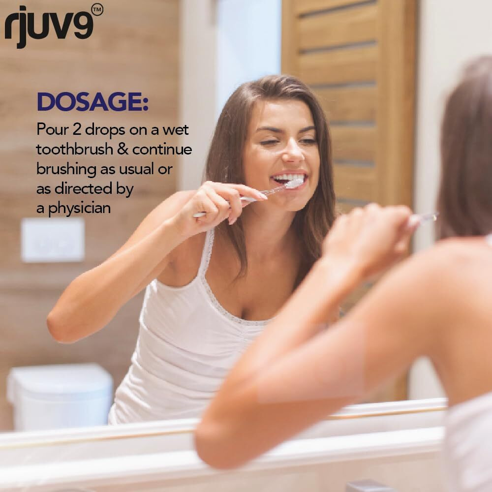 Rjuv9 Change Your Chemical Toothpaste, Advanced Tooth Concentrate, Controls Bleeding Gums, Prevents Tooth Sensitivity And Reduces Harmful Bactria (15Ml)