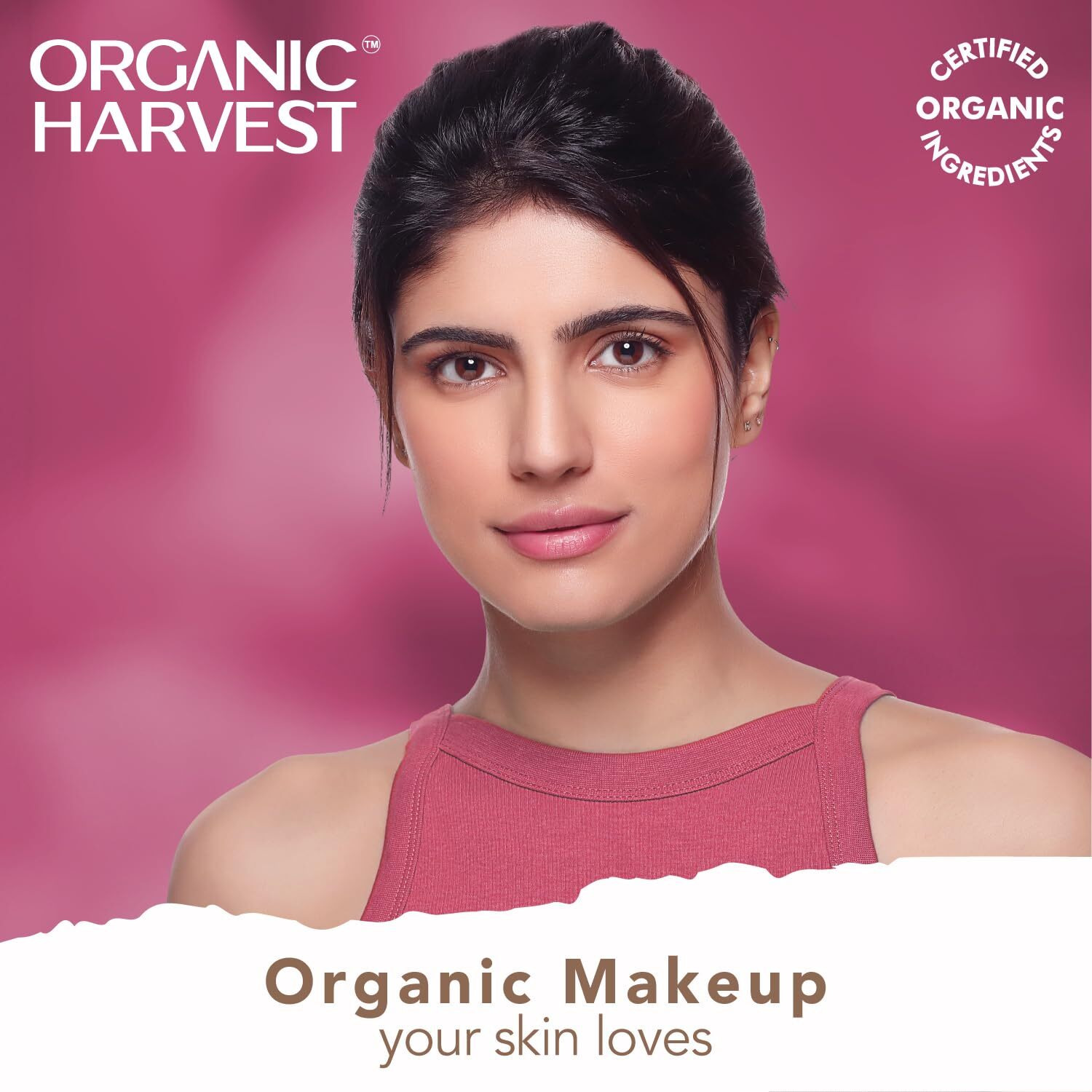 Organic Harvest Velvet Matte Liquid Lipstick - Tomato Red | Long-Lasting Red Lipstick | Waterproof & Smudge-Proof | Transfer-Proof Hydrating Formula | Certified Organic | Cruelty-Free & Vegan, 2.6Ml