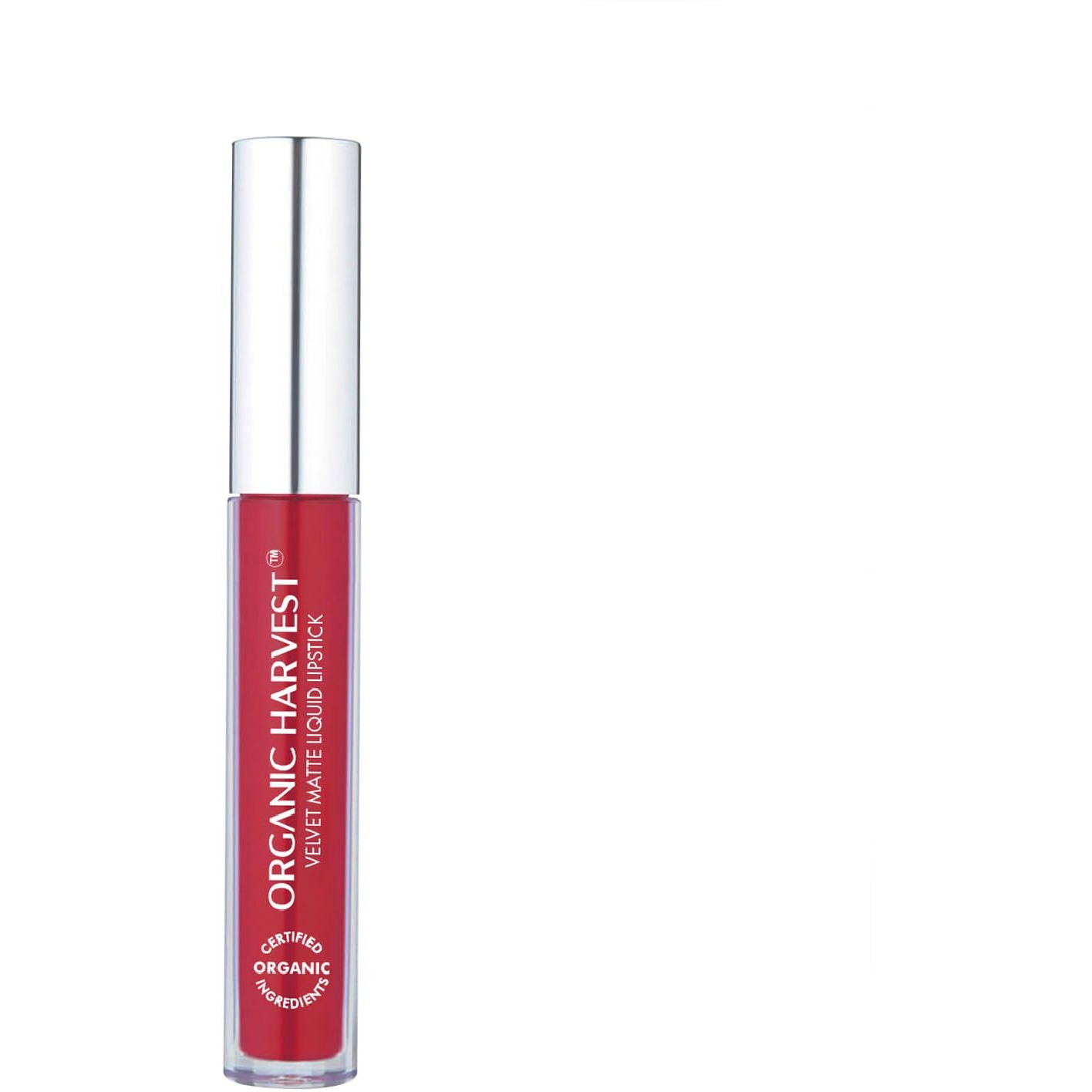 Organic Harvest Velvet Matte Liquid Lipstick - Deep Berry Rose | Long-Lasting Wine Lipstick | Waterproof & Smudge-Proof | Transfer-Proof Formula | Certified Organic | Cruelty-Free & Vegan, 2.6Ml
