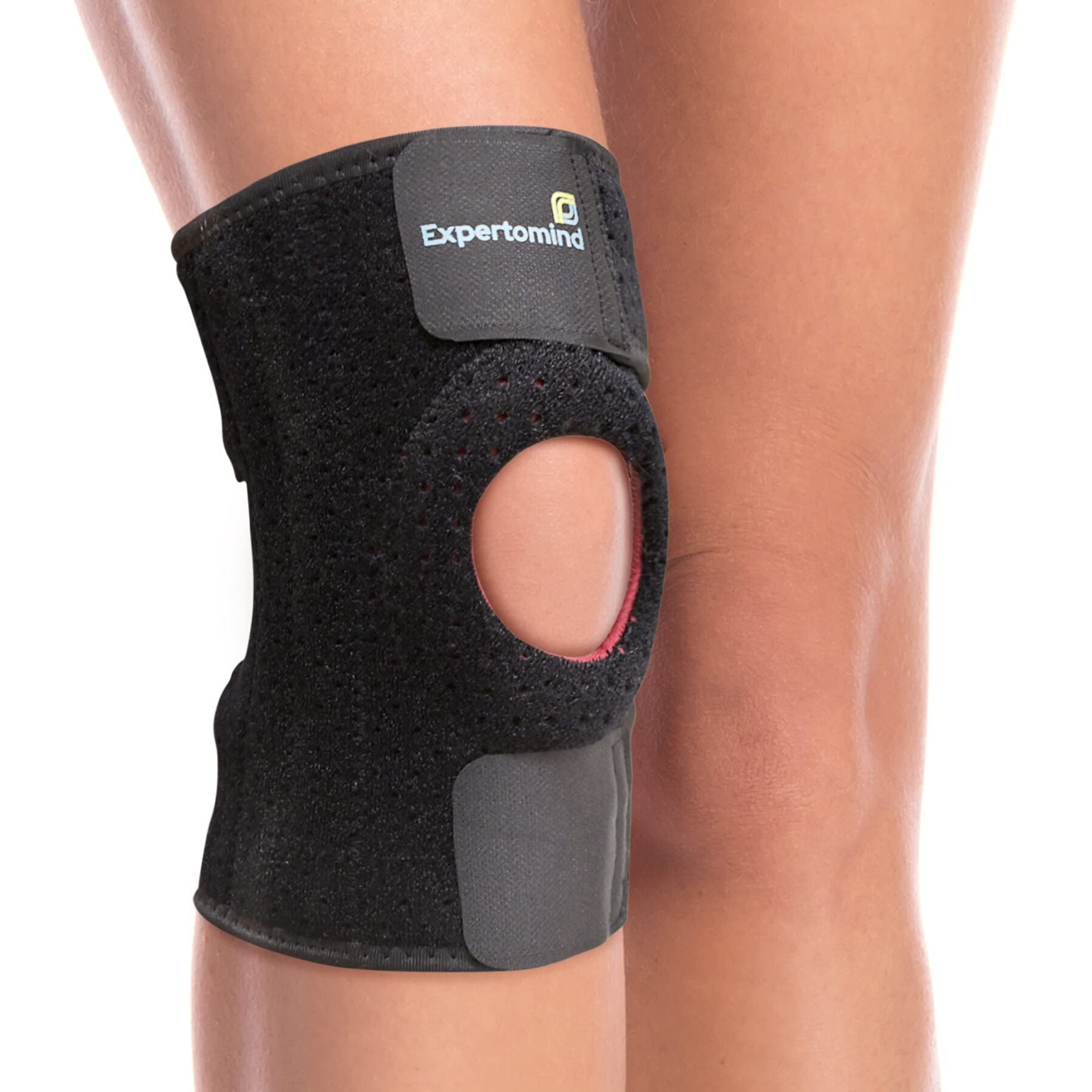 Expertomind Knee Support For Men | Knee Caps For Women Pain Relief | Knee Support For Women | Knee Cap For Men | Knee Pain Relief Products | Knee Support For Gym, Arthritis, Knee Pain | Free Size