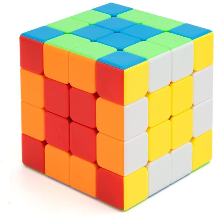 Cubelelo Twist 4X4 Speedcube | Stickerless Cube For Kids & Adults | Magic Speedy Stress Buster Brainstorming Puzzle (Multicolor)