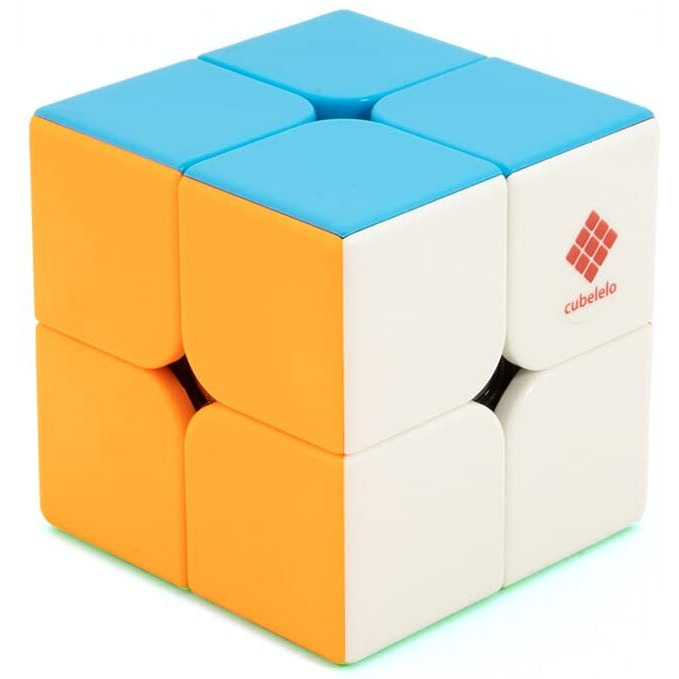 Cubelelo Drift 2M 2X2 Magnetic Stickerless Speedcube | Premium Multicolor Puzzle Cube For Kids & Adults | Ideal For Speedcubing, Brainstorming, And Mental Development | (Smooth & Fast Turns)