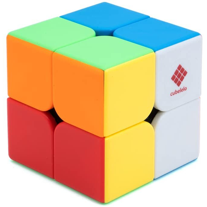 Cubelelo Drift 2M 2X2 Magnetic Stickerless Speedcube | Premium Multicolor Puzzle Cube For Kids & Adults | Ideal For Speedcubing, Brainstorming, And Mental Development | (Smooth & Fast Turns)
