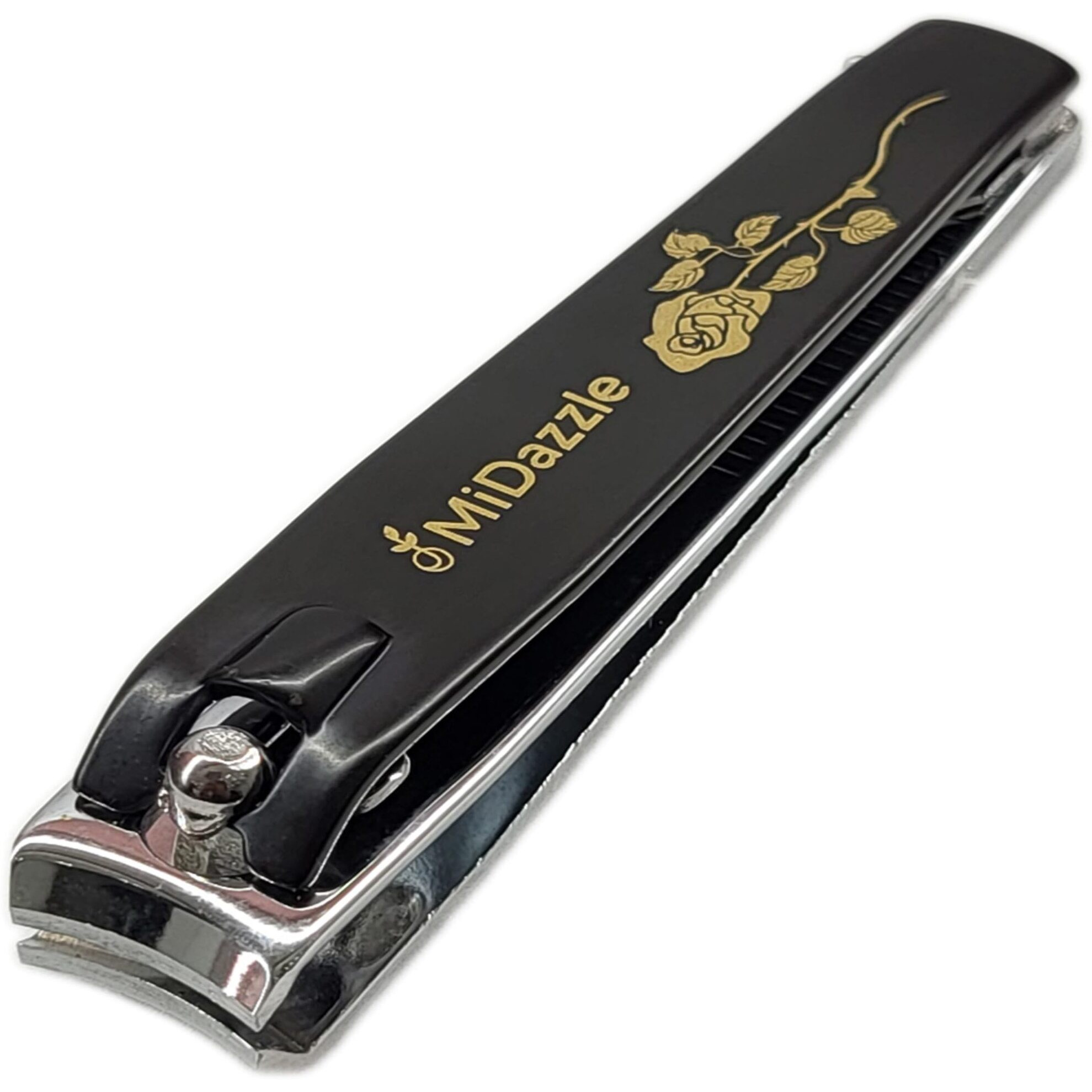 Midazzle Large Nail Clipper/Cutter (Black) - (Minaa00001) (Pack Of 1)