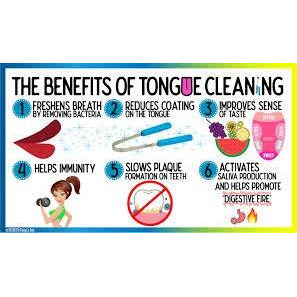 E Shopping Soft Plastic Tongue Cleaner Pack Of 3
