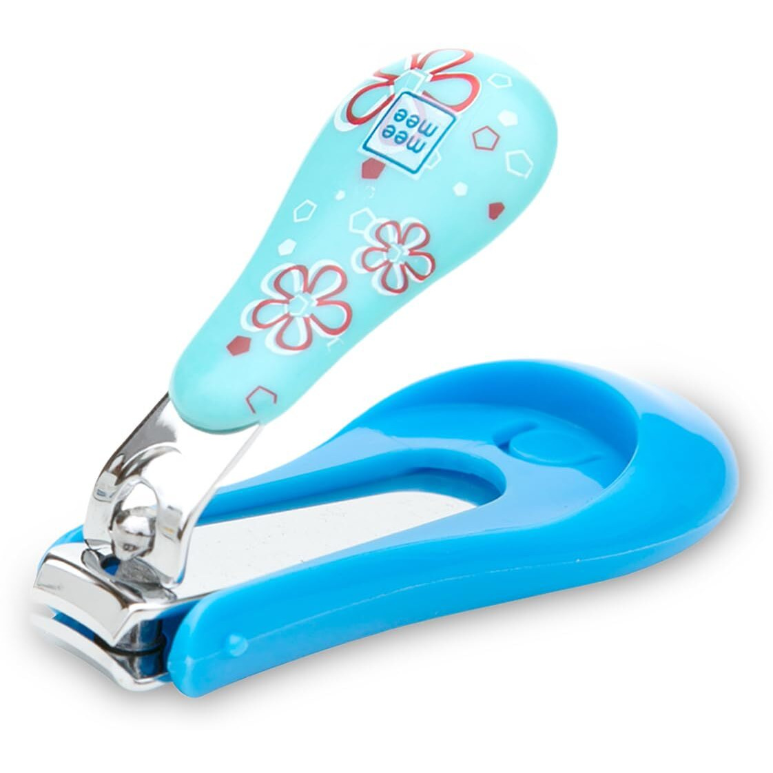 Mee Mee Protective Baby Nail Clipper Cutter With Skin Guard (Blue)(Pack Of 1)