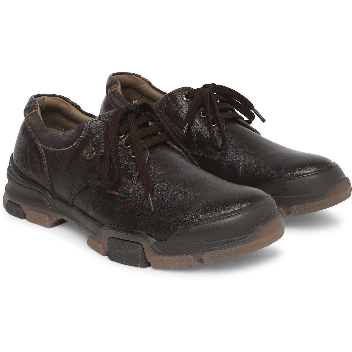 Buckaroo Anaiya Genuine Leather Brown Casual Shoes For Mens Size Uk 10