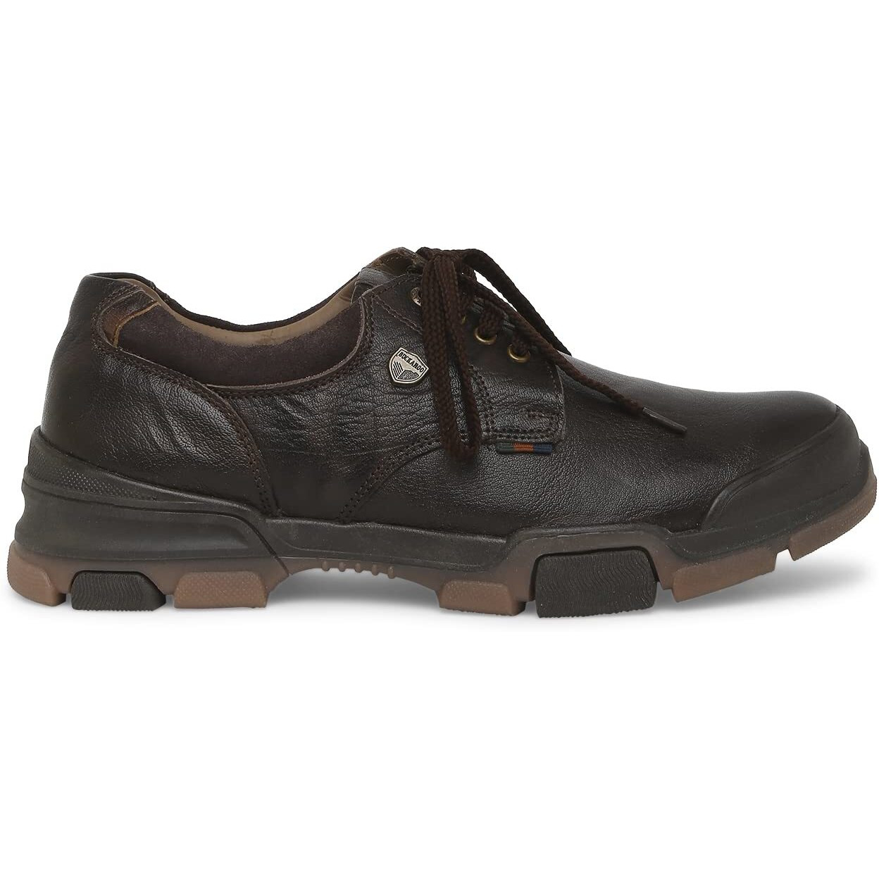 Buckaroo Anaiya Genuine Leather Brown Casual Shoes For Mens Size Uk 10
