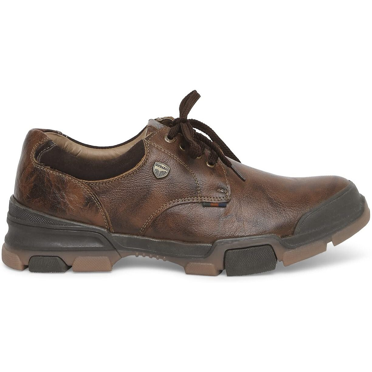Buckaroo Anaiya Genuine Leather Tan Casual Shoes For Mens Size Uk 7