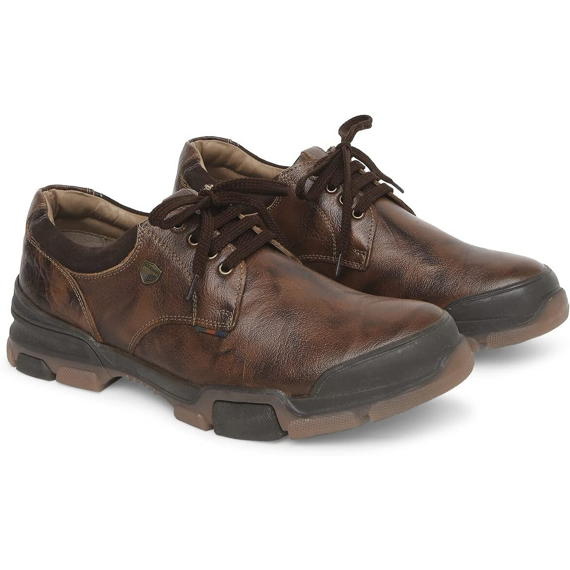 Buckaroo Anaiya Genuine Leather Tan Casual Shoes For Mens Size Uk 9
