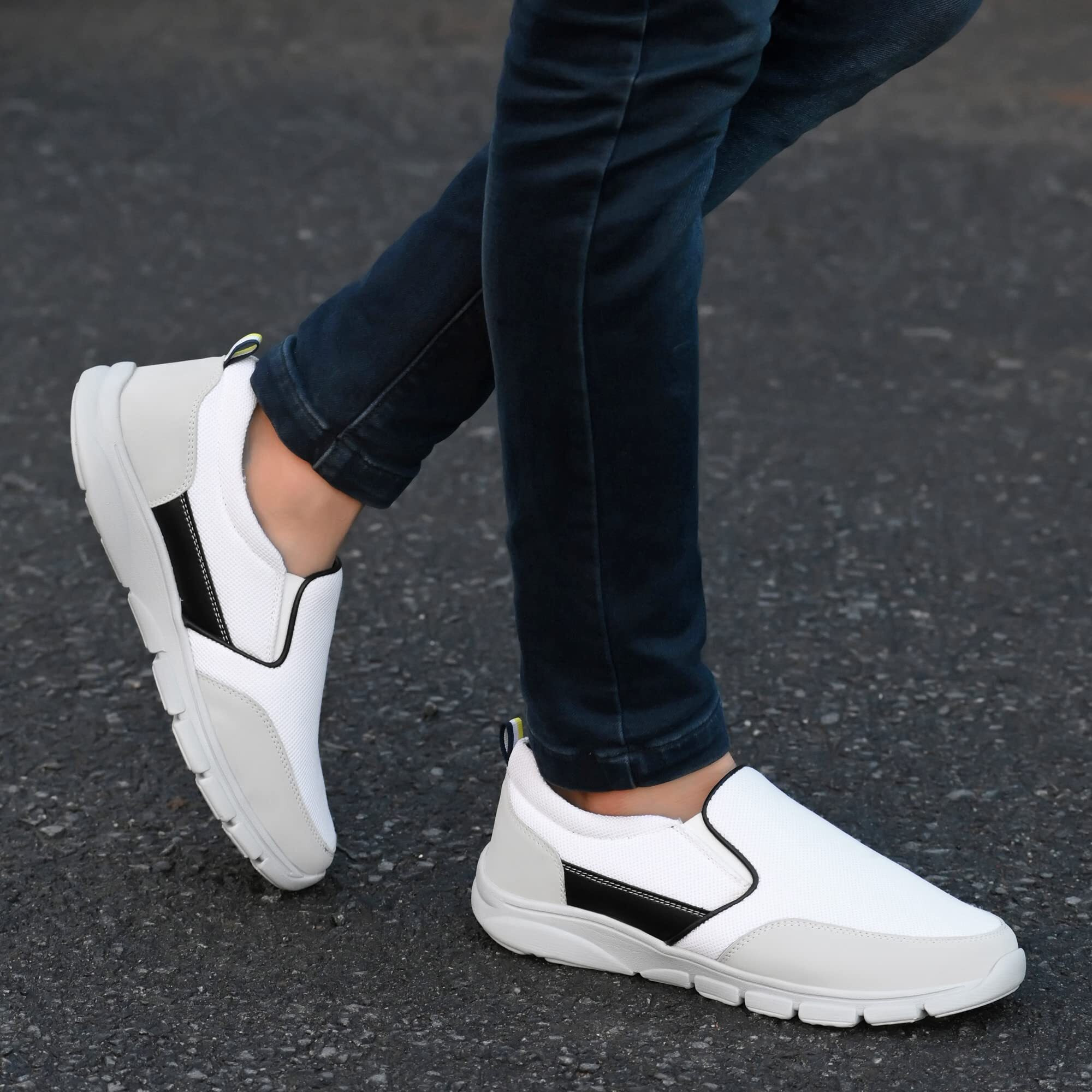 Centrino Men's 6712 Off-White Sneakers_11 Uk (6712-4)