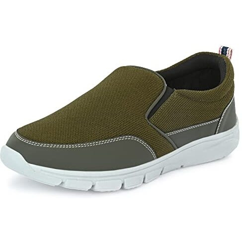 Centrino Men's 6712 Olive Sneakers_10 Uk (6712-9)