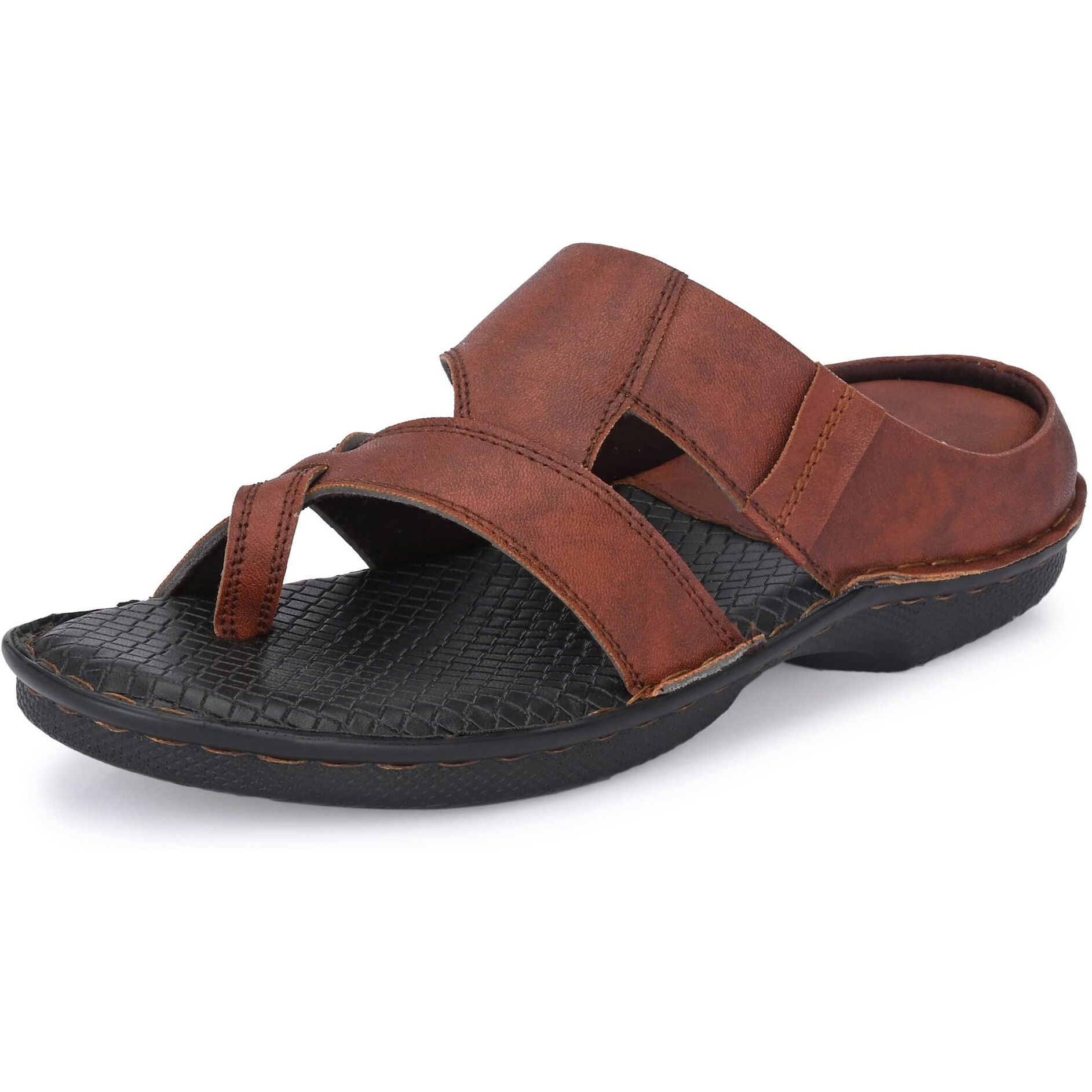 Centrino Men's 3662 Burgundy Sandal_11 Uk (3662-05)