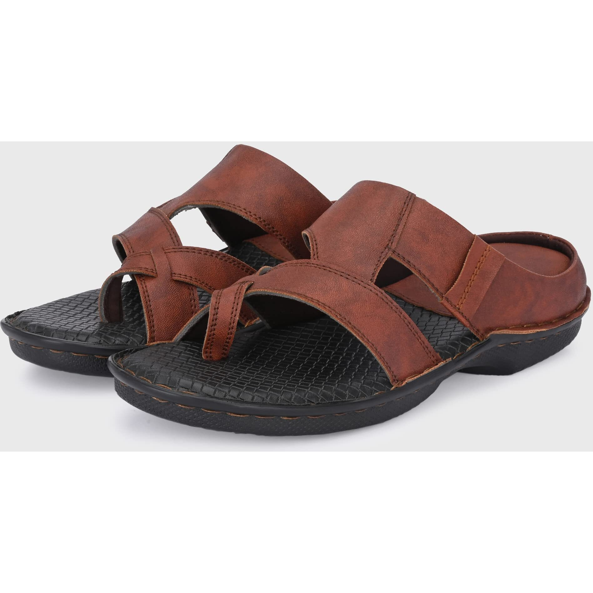 Centrino Men's 3662 Burgundy Sandal_11 Uk (3662-05)