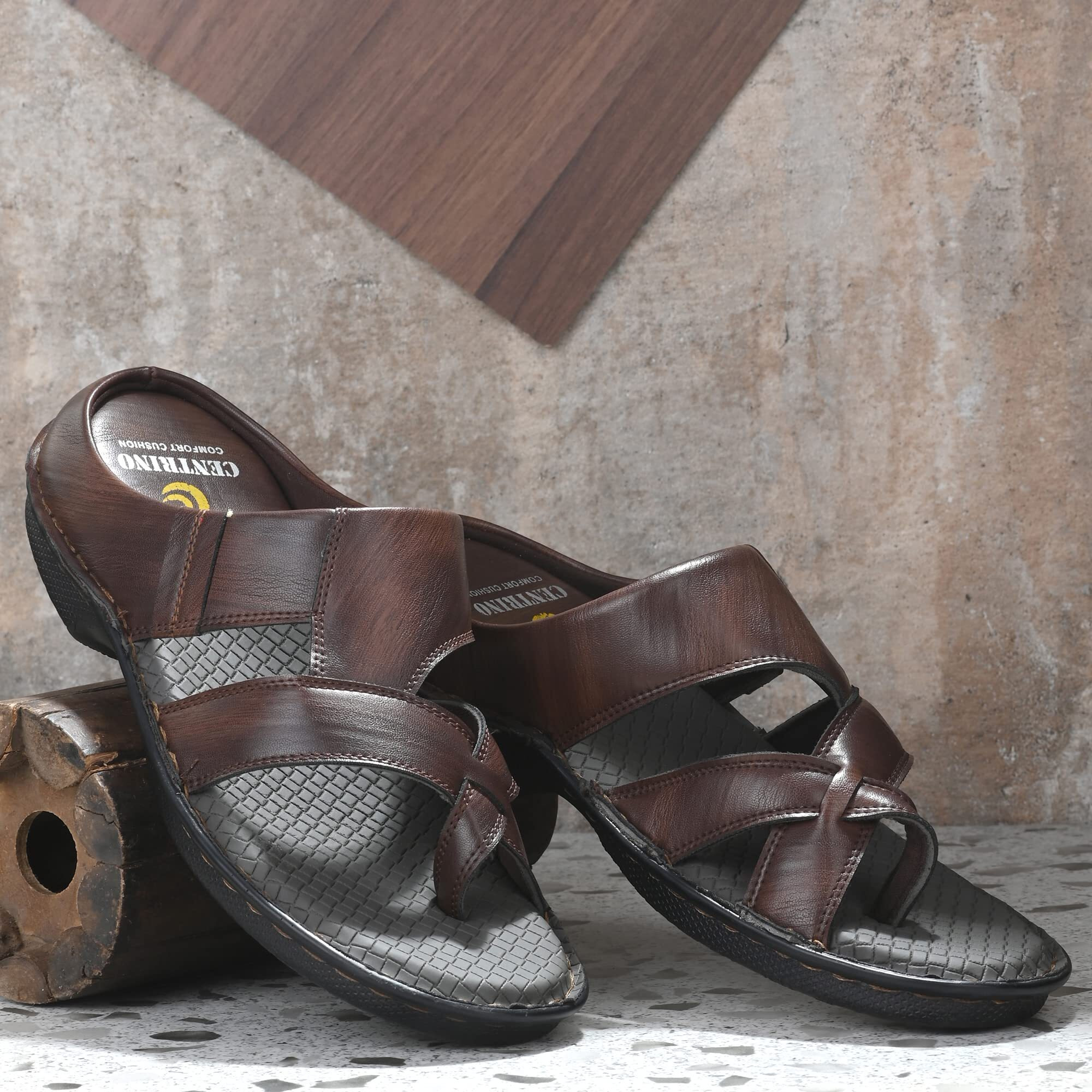 Centrino Men's 3662 Wood Sandal_6 Uk (3662-07)
