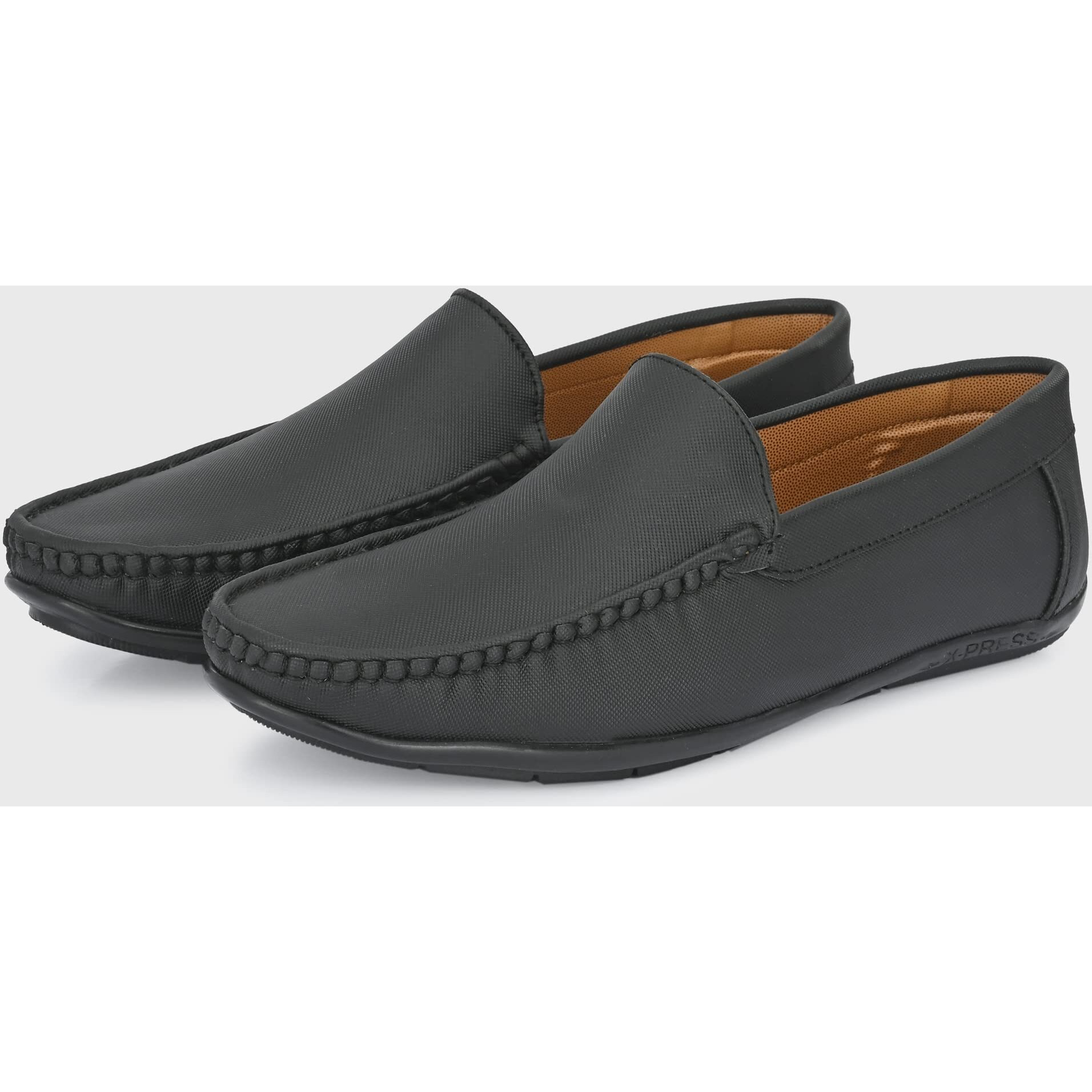 Centrino Black Loafer Shoe For Mens 2811-1