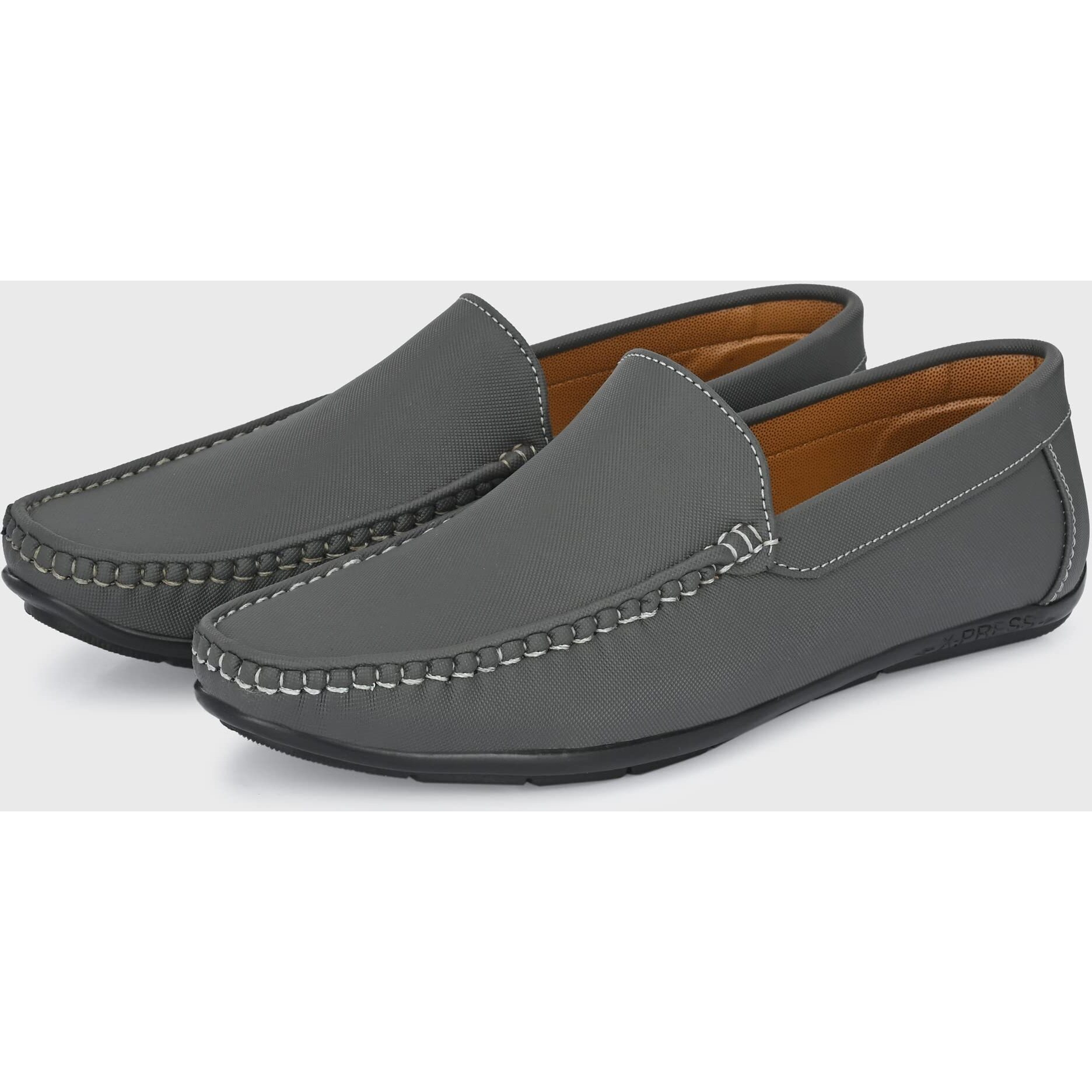 Centrino Grey Loafer Shoe For Mens 2811-4