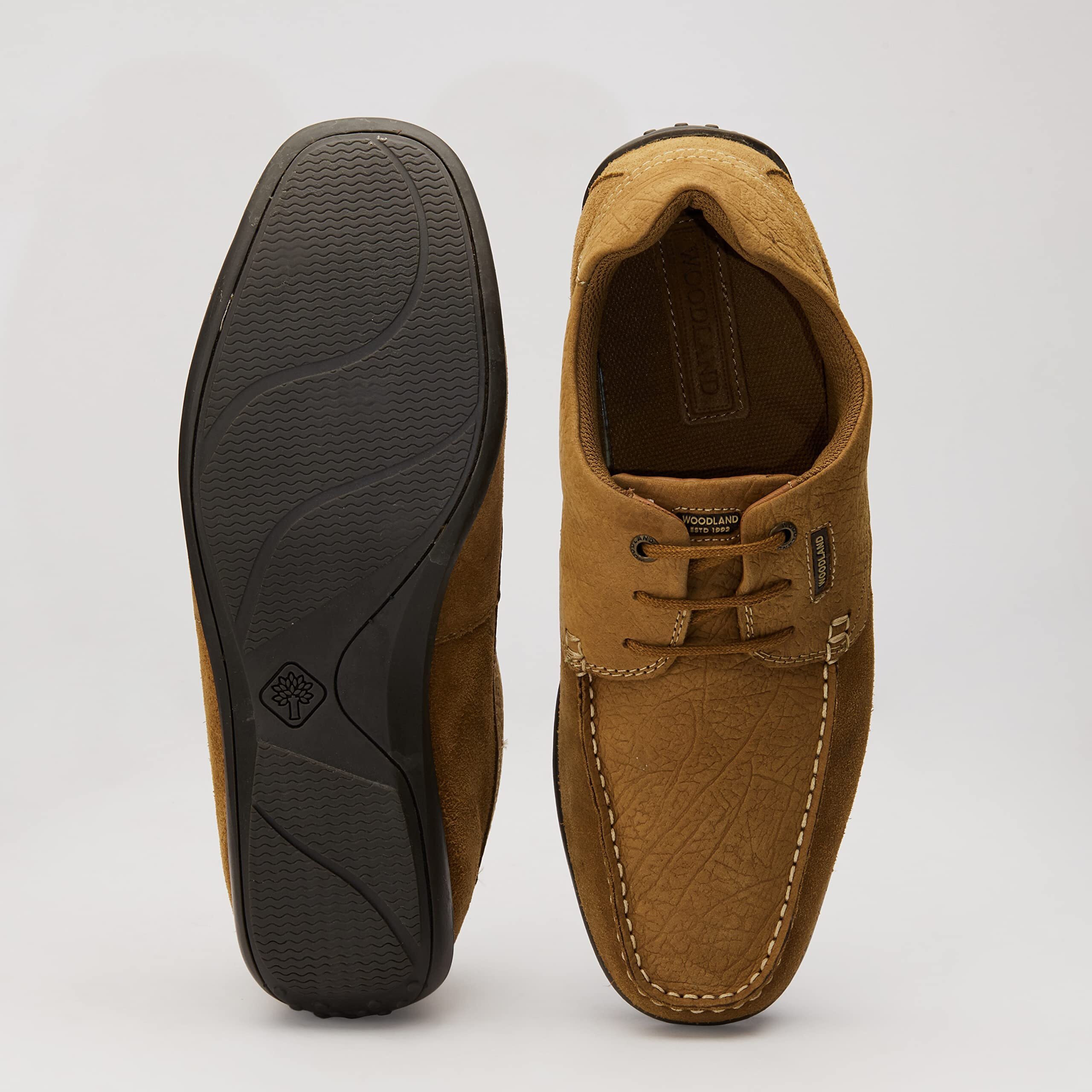 Woodland Mens Ogc 4002121 Camel Formal Shoe - 8 Uk (42 Eu) (Ogc 4002121)