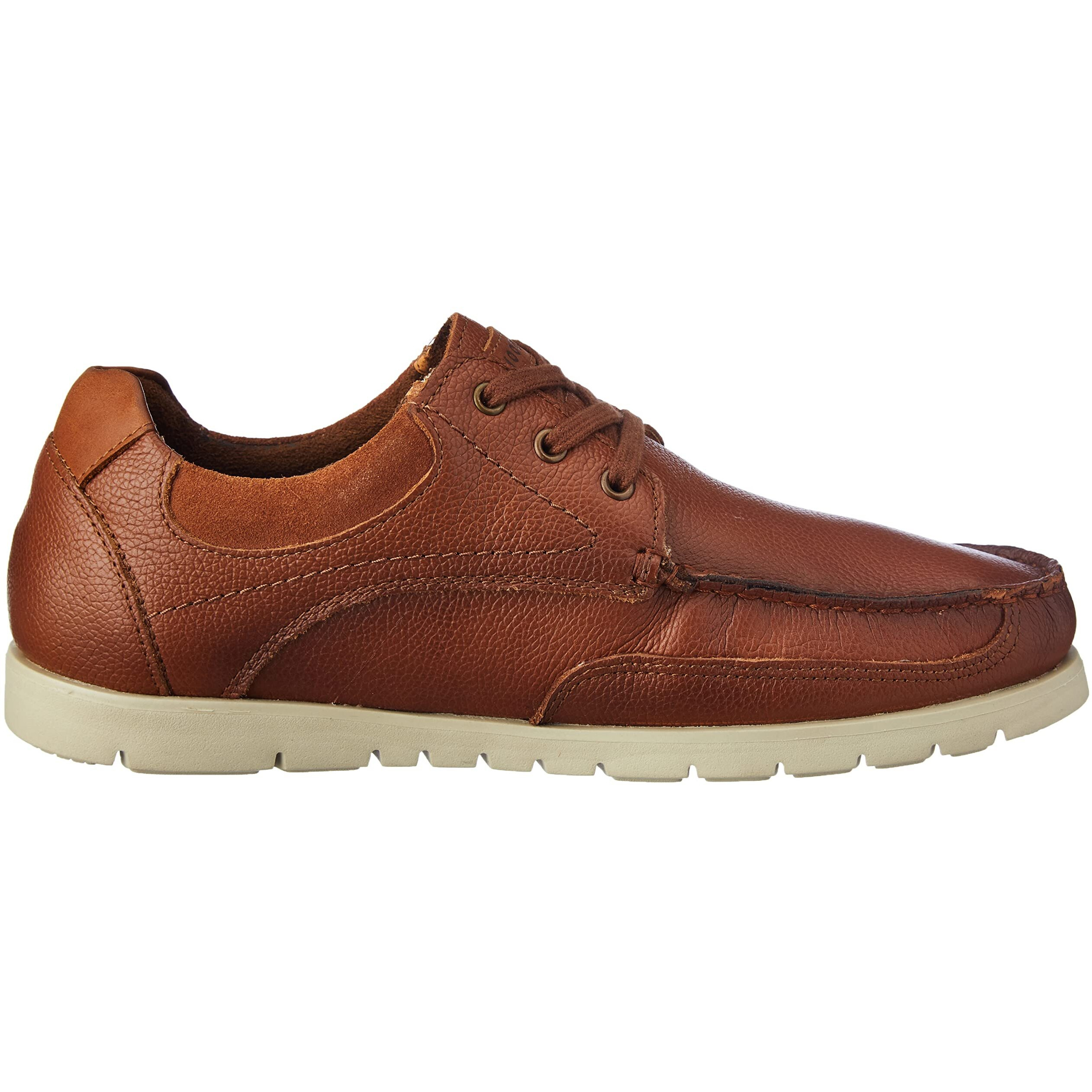 Woodland Men's Tan Leather Casual Shoe-6 Uk (40 Eu) (Gc 4447022)