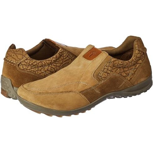 Woodland Men's Camel Leather Casual Shoes-6 Uk (40 Eu) (Ogc 4361122)