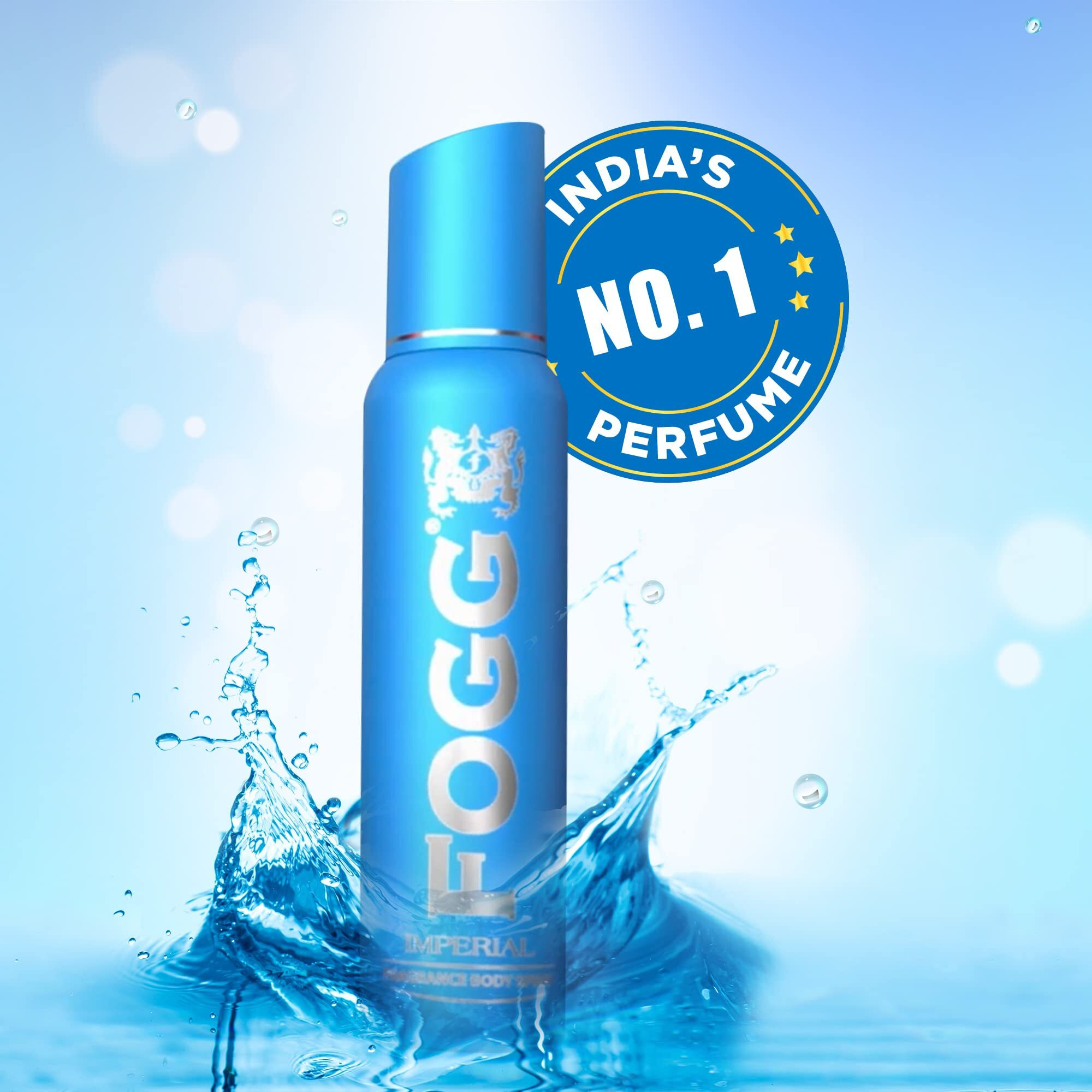 Fogg Imperial No Gas Deodorant For Men, Long Lasting Perfume Body Spray, 150 Ml, Pack Of 1