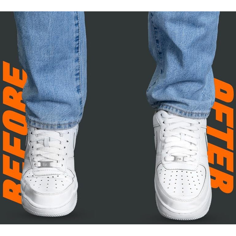 Sneakare Decreaser Lite Shoe Crease Protector For Men's Shoes - Shoe Crease Preventer For Sneakers - Anti Wrinkle Crease Guard - (Contains 2 Anti Crease Shoe Protectors For Uk7 To Uk12) - Pack Of 1