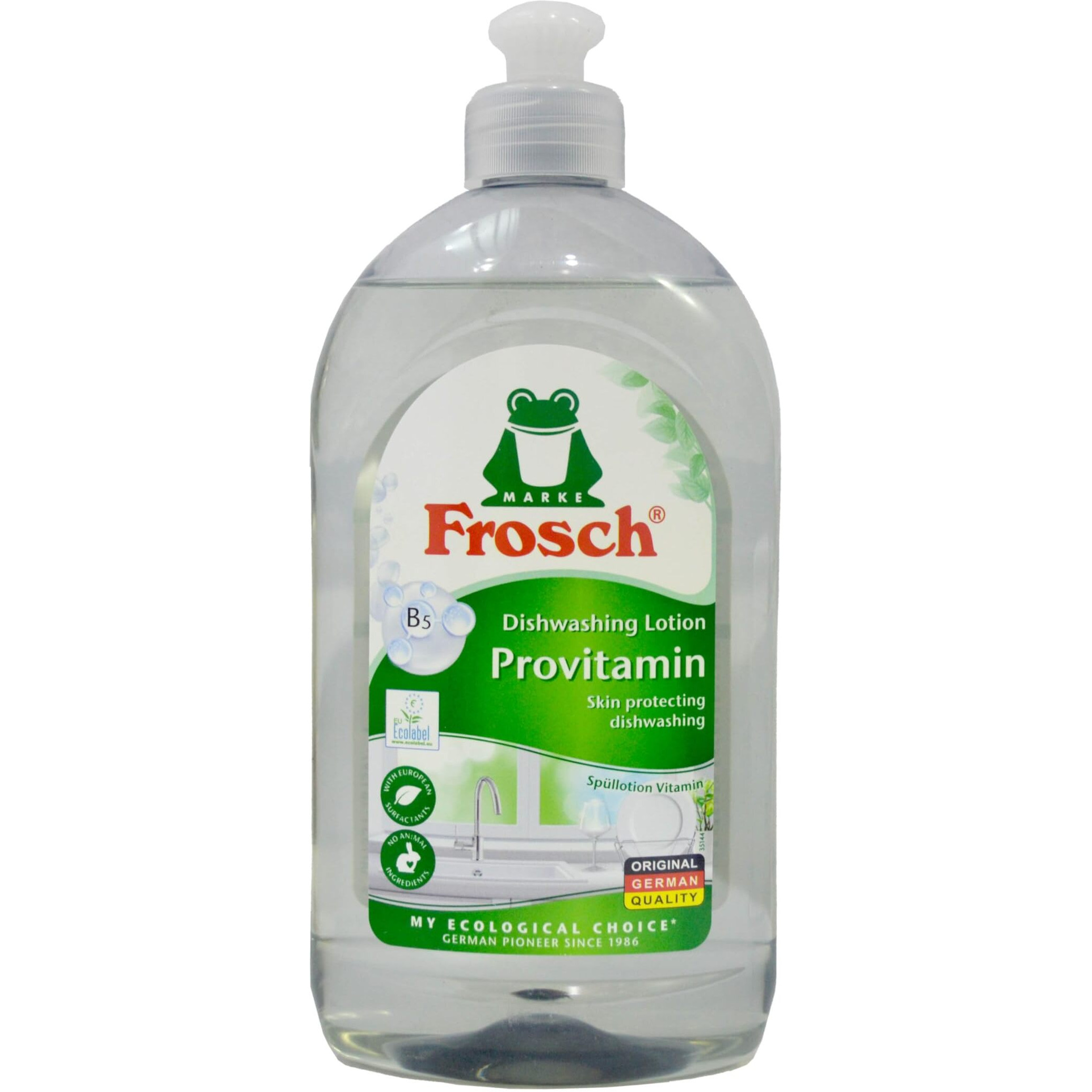 Frosch Sensitive Vitamin Dishwashing Liquid - 500 Ml