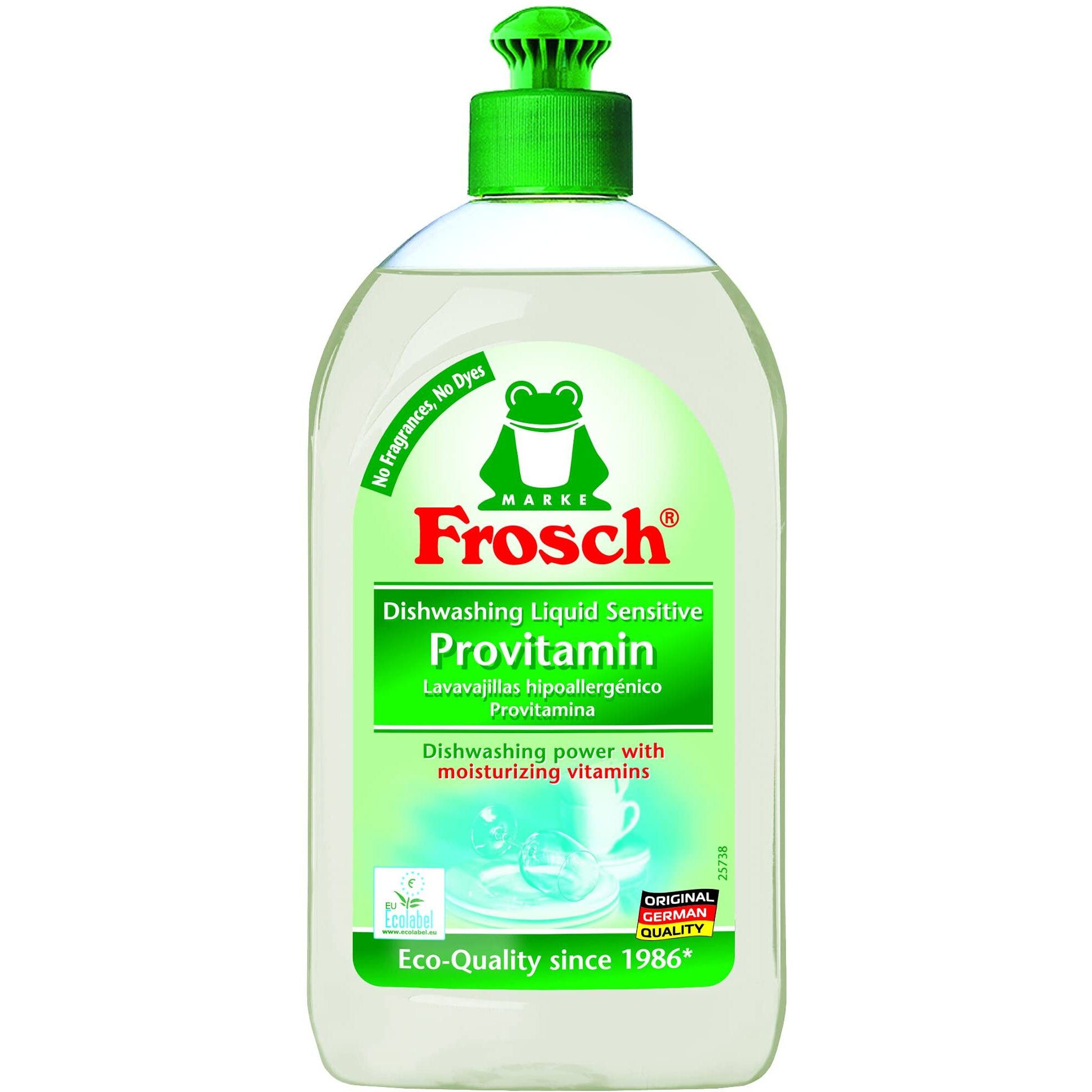 Frosch Sensitive Vitamin Dishwashing Liquid - 500 Ml
