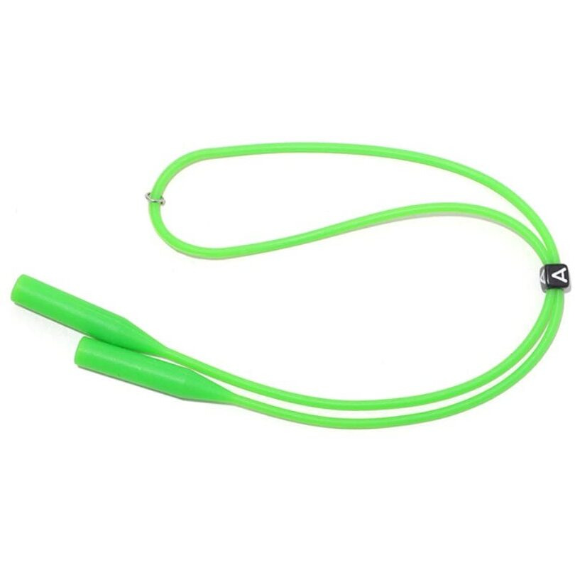 Sunshades Spectacle Rope Band Long Silicone Band Retainer Eyeglasses Strap Holder Waterproof Glasses Retainer, Sports Sunglasses Silicone Holder Chain For Men Women And Kids (Green, 2)