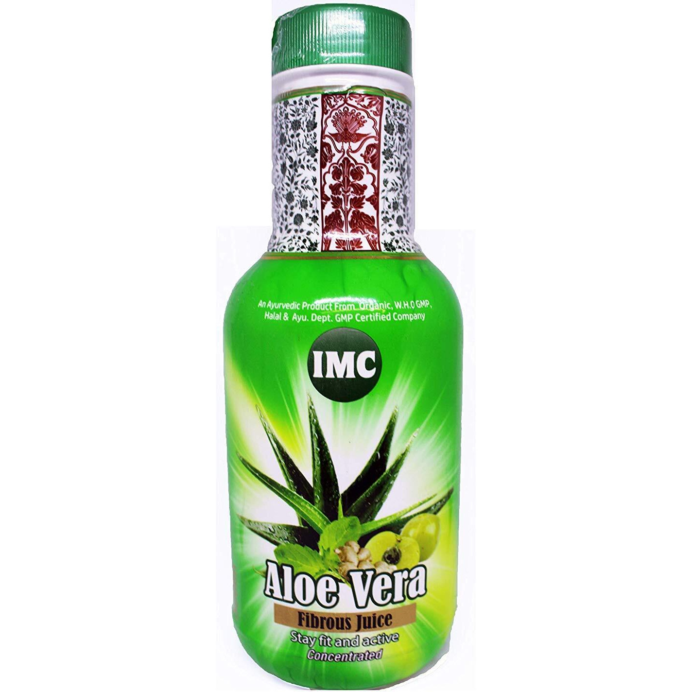 Imc Aloe Vera Fibrous Juice - 1 Liter