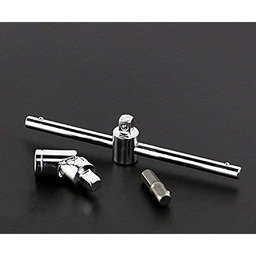 Dip 46 In 1 Pcs Tool Kit & Screwdriver Set And Precision Socket Set Wrench Set Multi Purpose Combination Tool Case, Multicolour