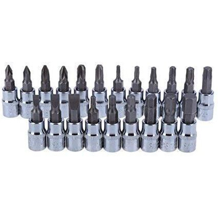 Dip 46 In 1 Pcs Tool Kit & Screwdriver Set And Precision Socket Set Wrench Set Multi Purpose Combination Tool Case, Multicolour
