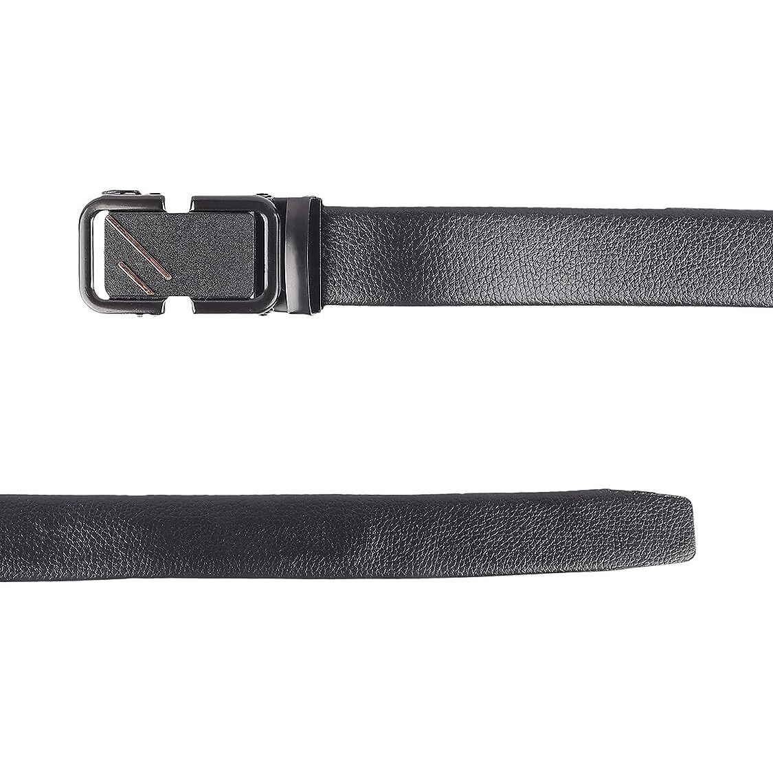 Zevora Men's Casual,Formal Leather Auto Lock Buckle Belt